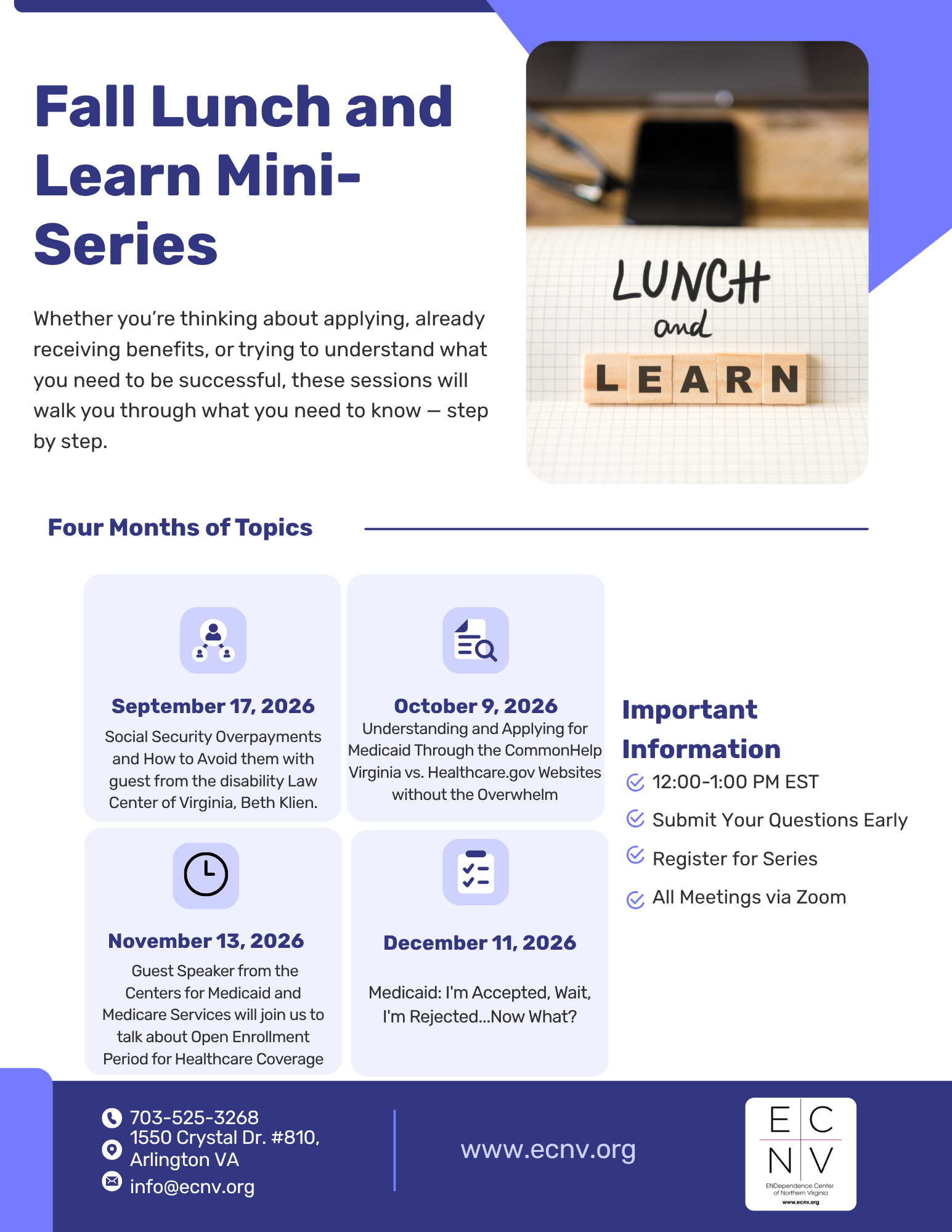 ECNV Benefits Navigation Mini-Series 