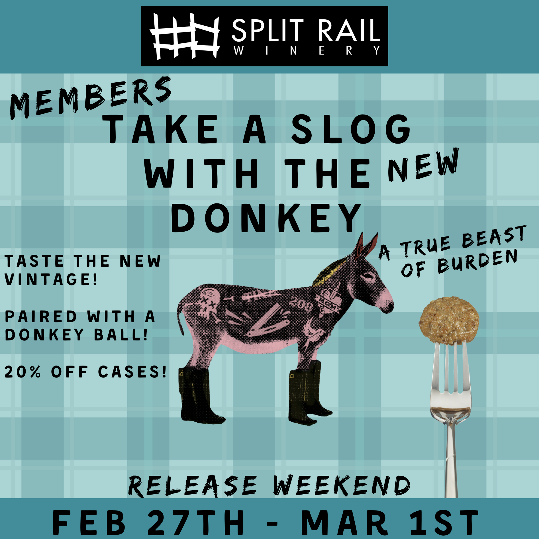 TASTING ROOM OPEN - SWAMP DONKEY RELEASE WEEKEND!!