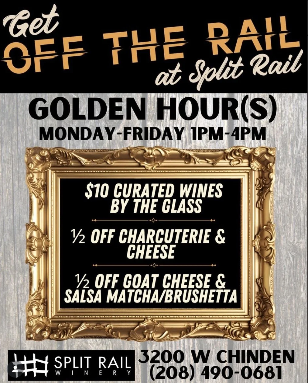 TASTING ROOM OPEN - Golden Hour(s) 1-4!