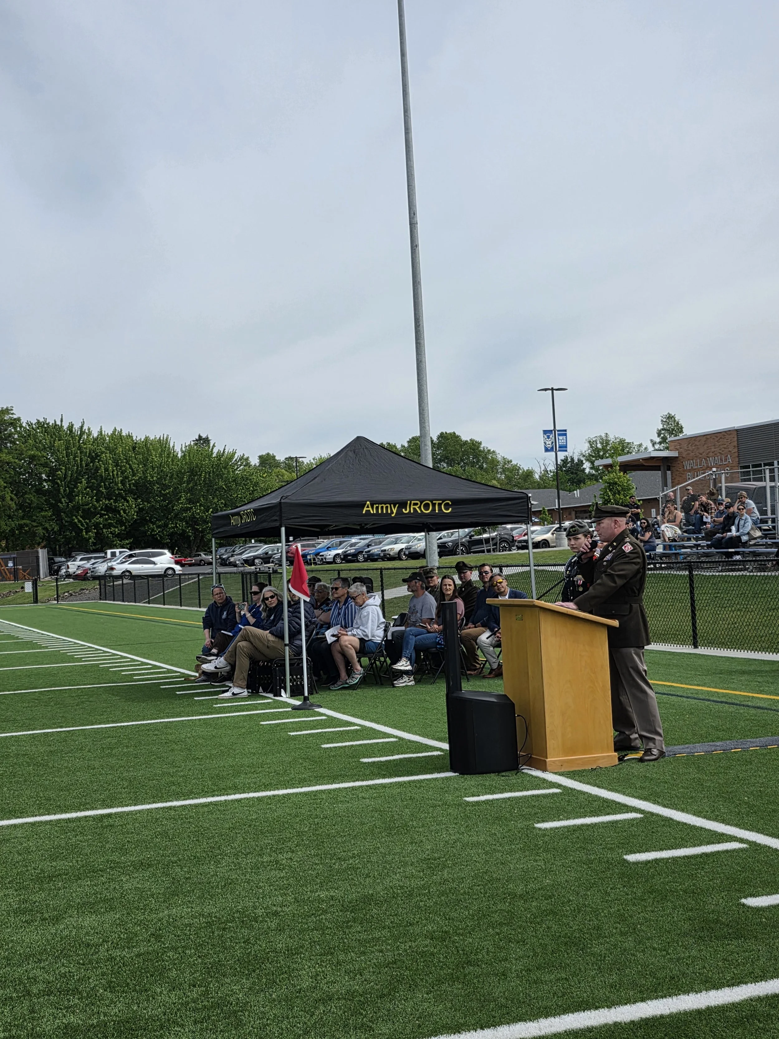 Walla Walla High School Blue Devil Battalion Celebrates 107th Change of Command and Annual Review