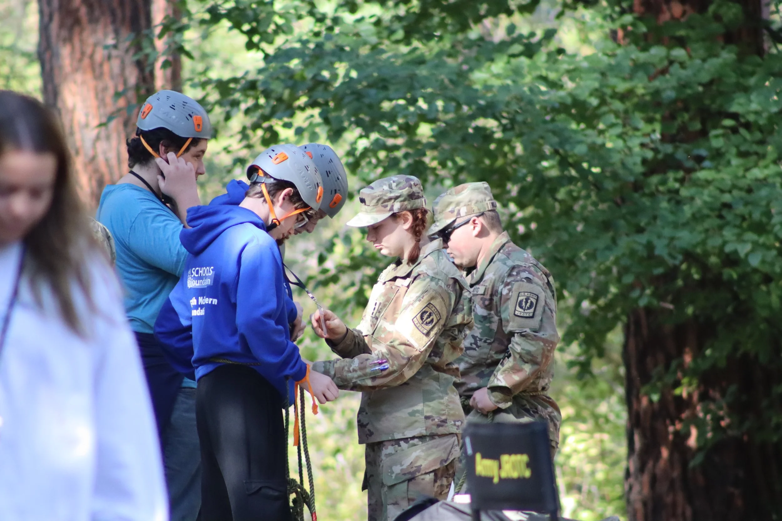 Walla Walla High School JROTC Builds Freshman Confidence at "Into the Blue" Camp
