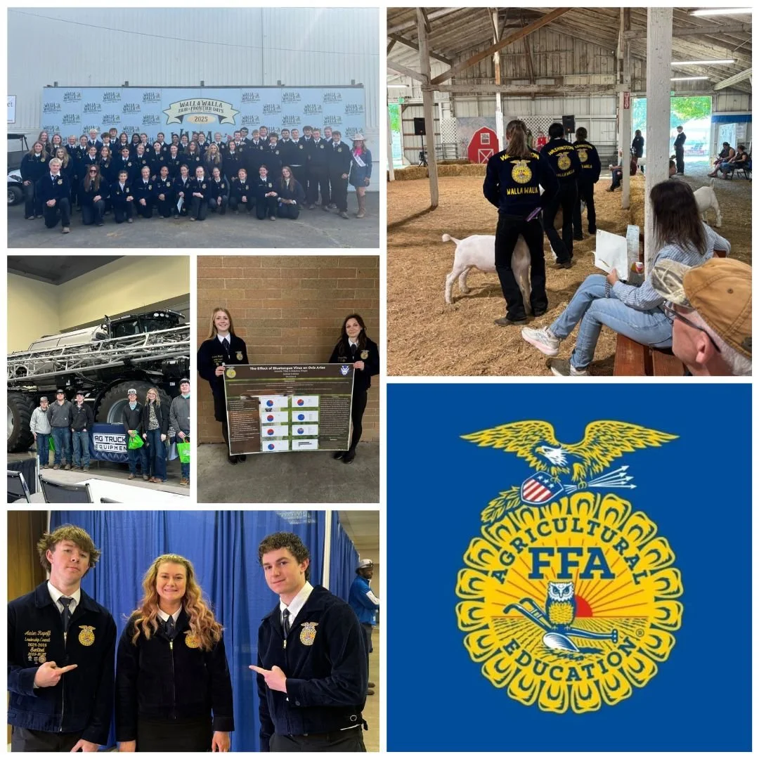 Walla Walla High School Agriculture Program Earns Statewide Excellence Award, Advances to National Competition