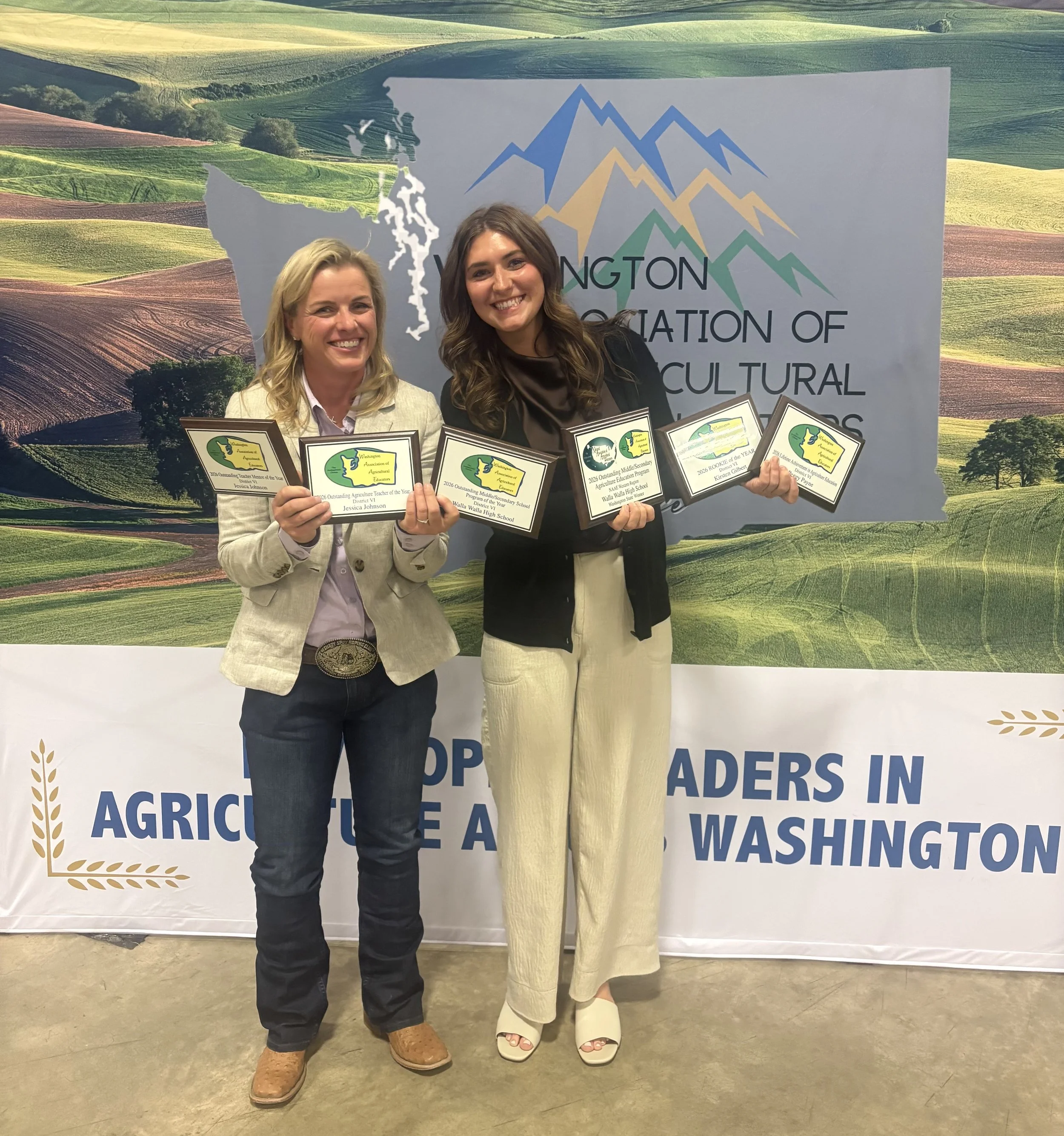 Walla Walla High School Ag Department Shines at WAAE Summer Conference
