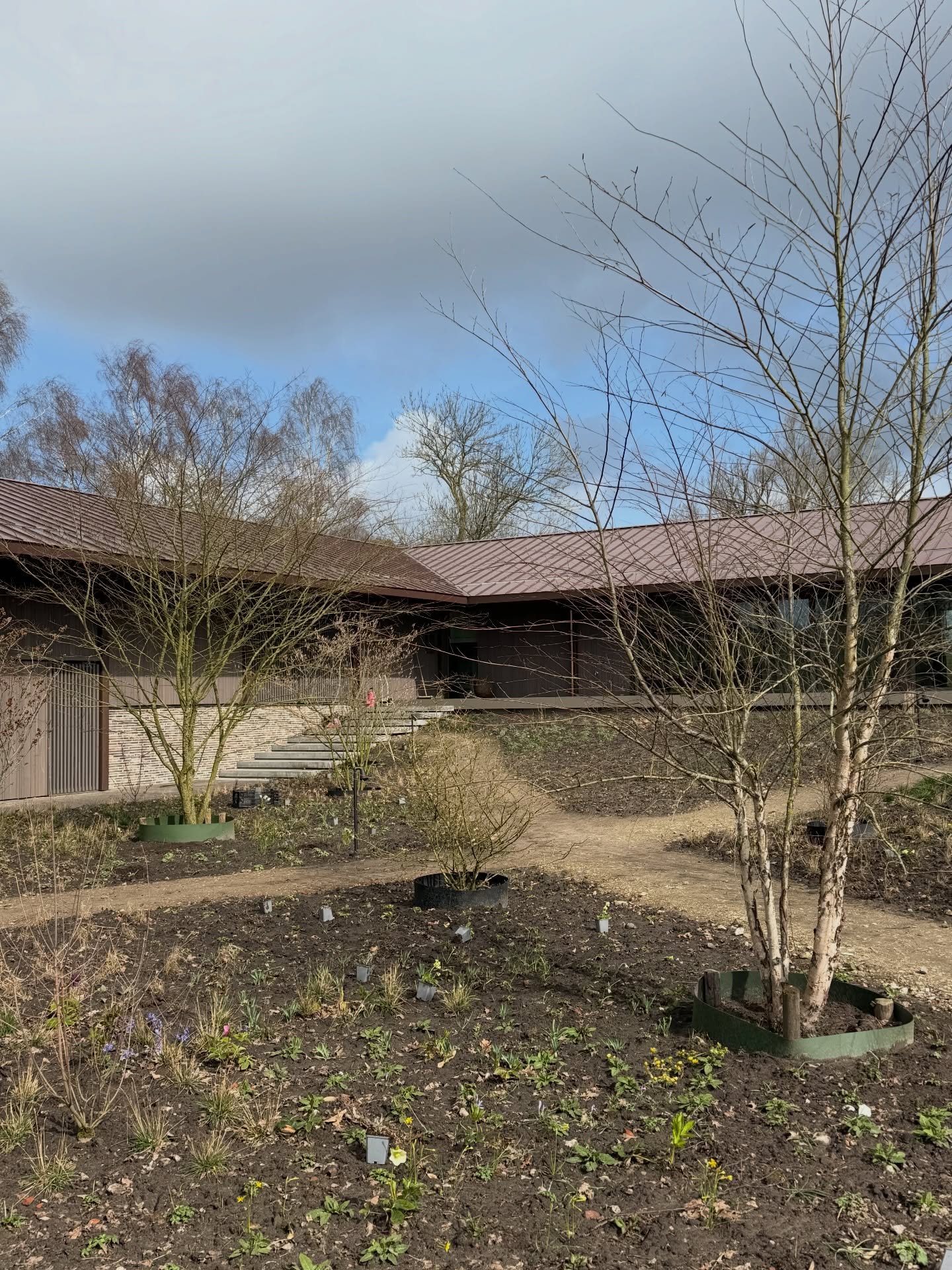 After coming here in October last year, we continued placing plants in this garden!

Laying out plants for a project of @tom_de_witte_ 

#garden #gardendesign #tomdewitte #design #biodiversity