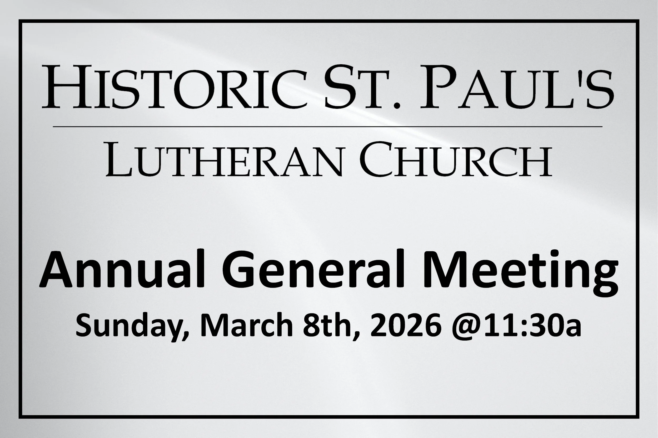 2026 Annual General Meeting (AGM)