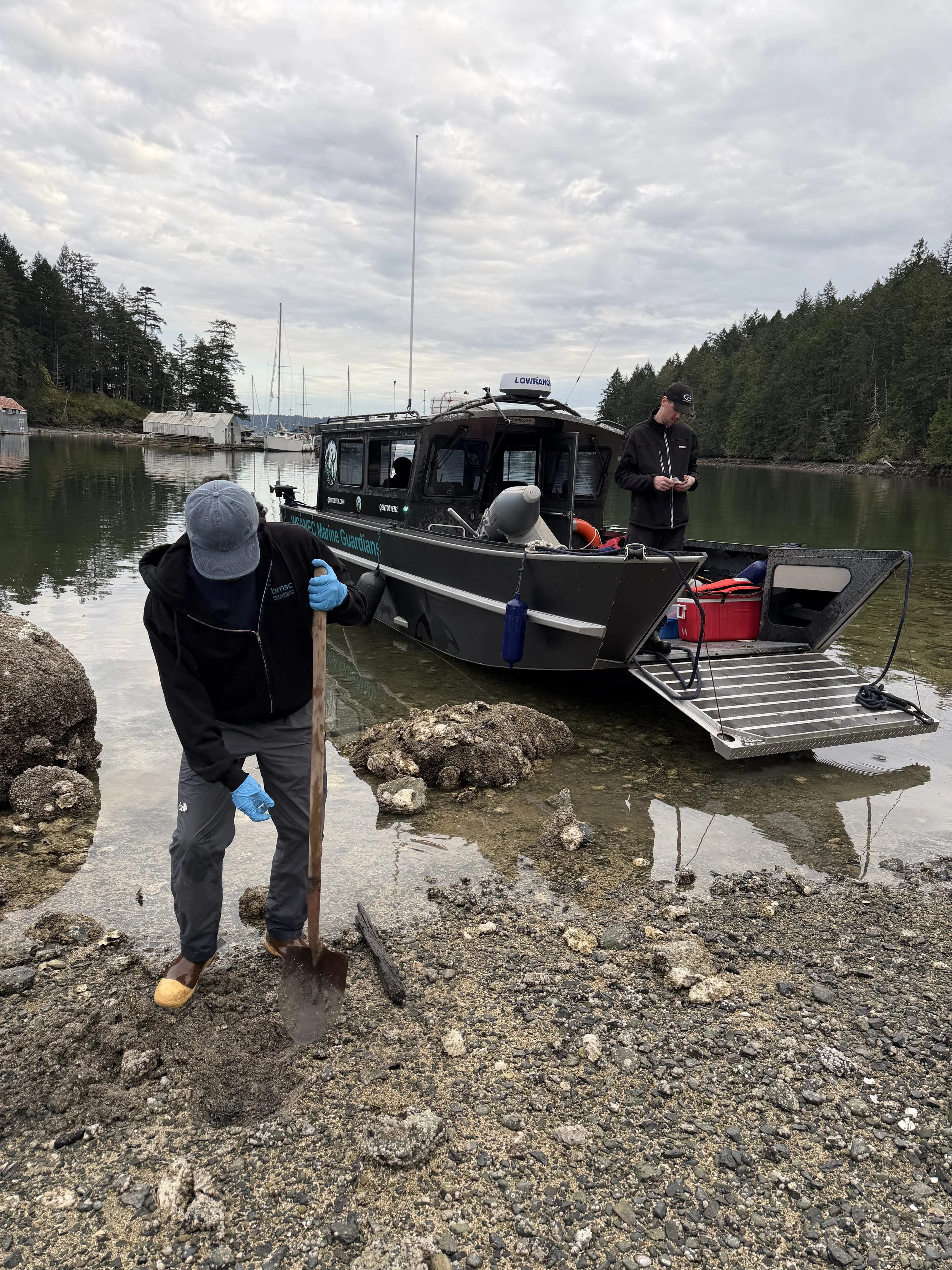 QENTOL,YEN Collects Baseline Data to Study Impacts of the Municipality of Cowichan Sewage Effluent Outfall Relocation into the Sea. 