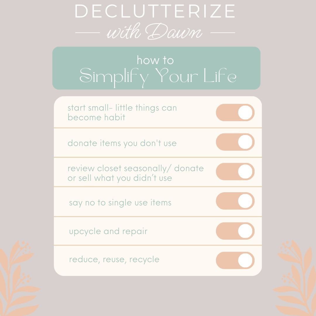With Declutterize with Dawn, you'll never waste time searching for misplaced items again. Let's simplify your life together! #Declutterize #ProfessionalOrganizer 
#LondonderryOrganization #HomeOrganizerBedfordNH #NHOrganization
#BedfordNHProperties #