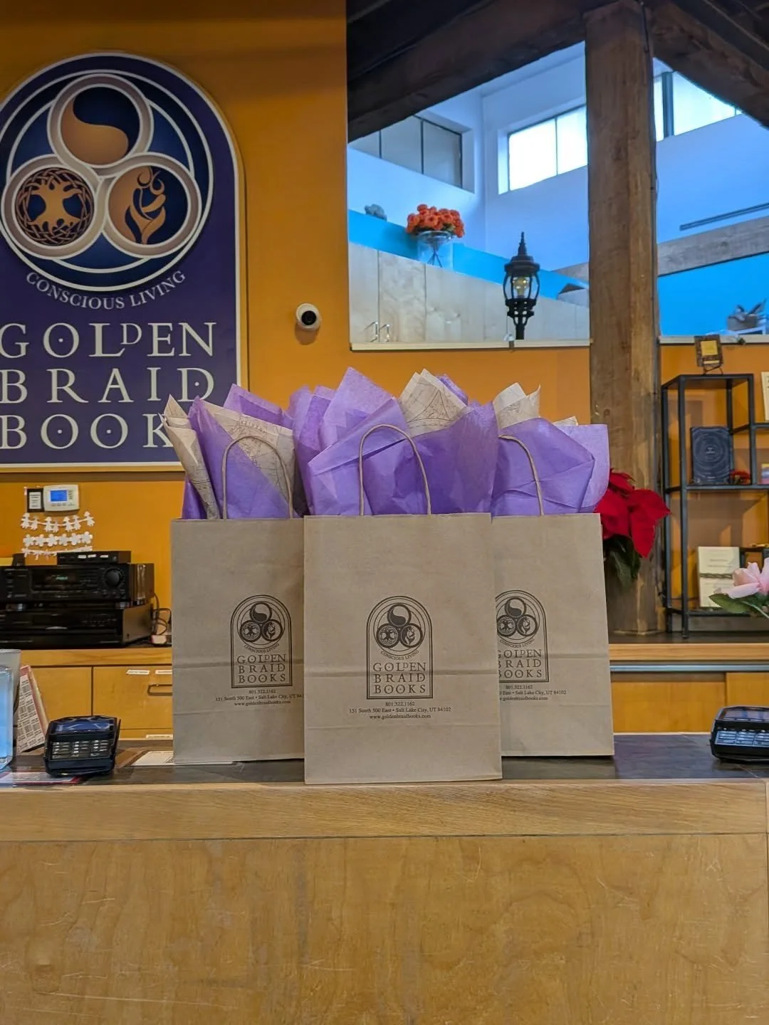 Join us for some mindful shopping! 
Breath as you browse.
We are here for you! 

#consciousliving #livingtraditions #slcshopping #saltlakecityshopping #downtownslcshopping #slcbookstores #utahbookstores #buylocal #utahlocal #localauthors #mindfulshop