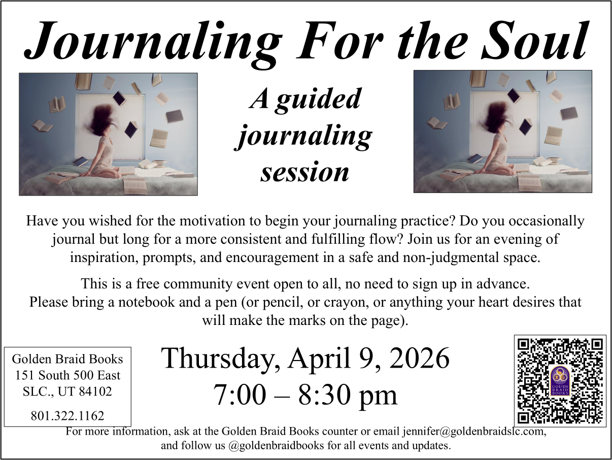 Writing Workshop Series: Journaling For the Soul