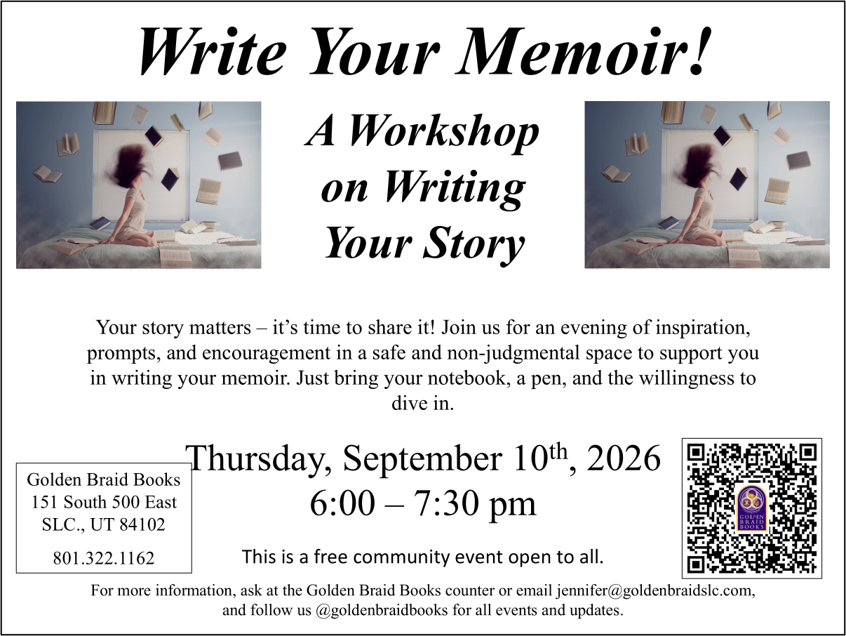 Writing Workshop Series: Write Your Memoir!
