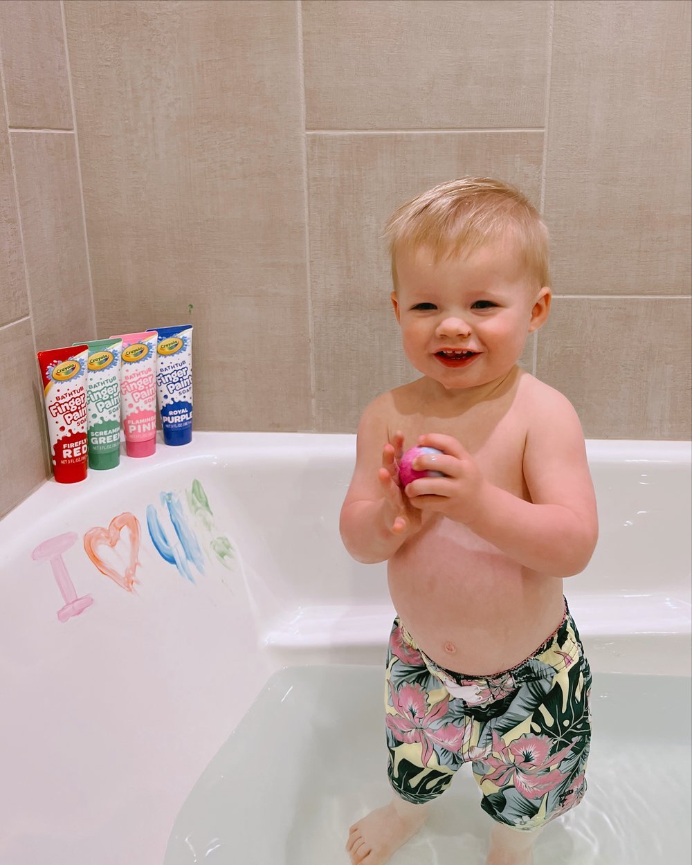 Casen's Favorite Bath Time Activity! — Heather Poppie