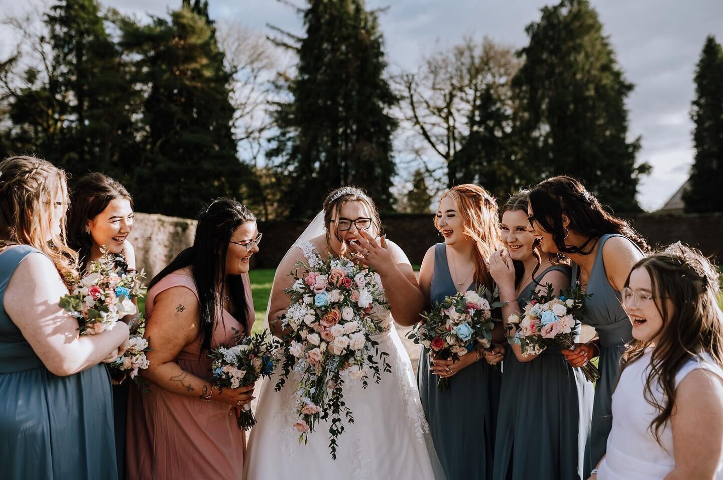 Behind every stunning bride is a squad of fierce and fabulous bridesmaids, ready to slay the day! 📸💃 From laughter-filled moments to heartfelt embraces, capturing the bond between these beautiful ladies is pure magic. Here&rsquo;s to the bridesmaid
