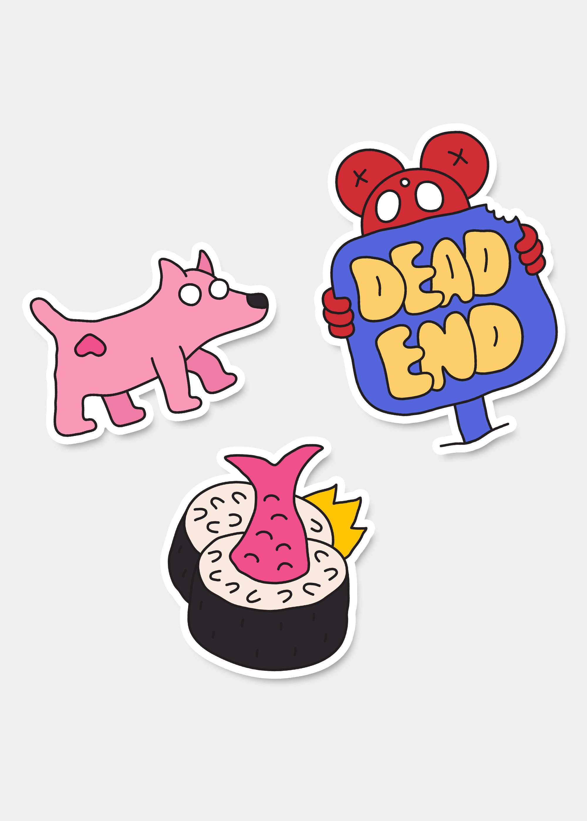 Dead end, Sticker pack