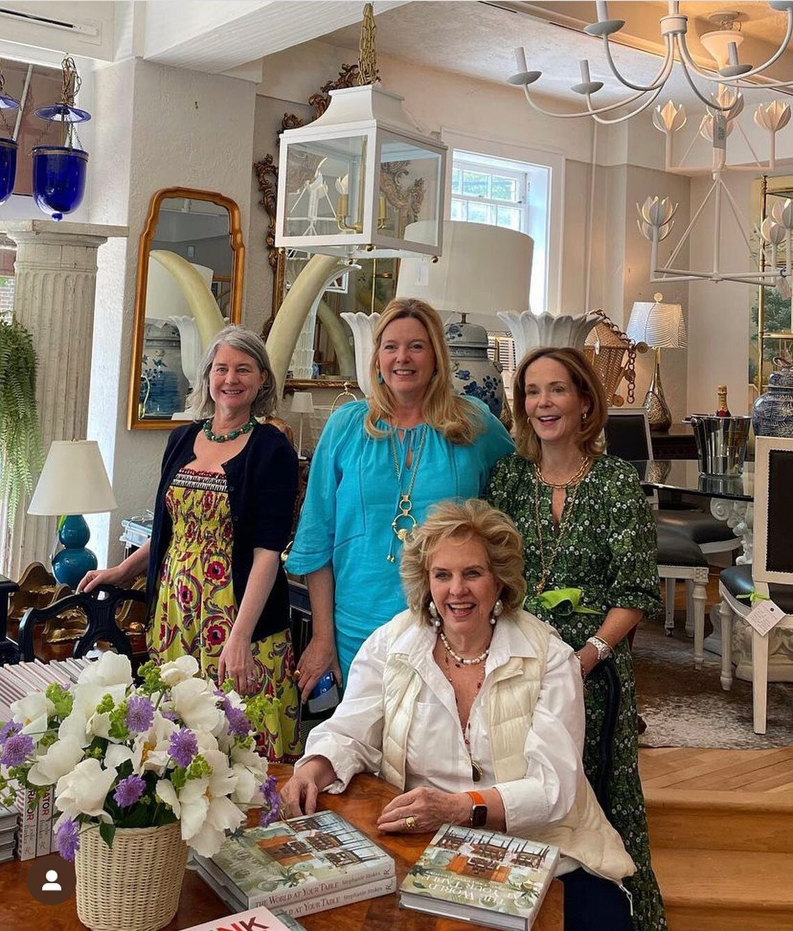 Recapping a fun week! Highlight was an afternoon with @megbraffdesigns and @elizabethpash in Locust Valley. Love the shopping! And thanks to @nivenbreen for organizing.