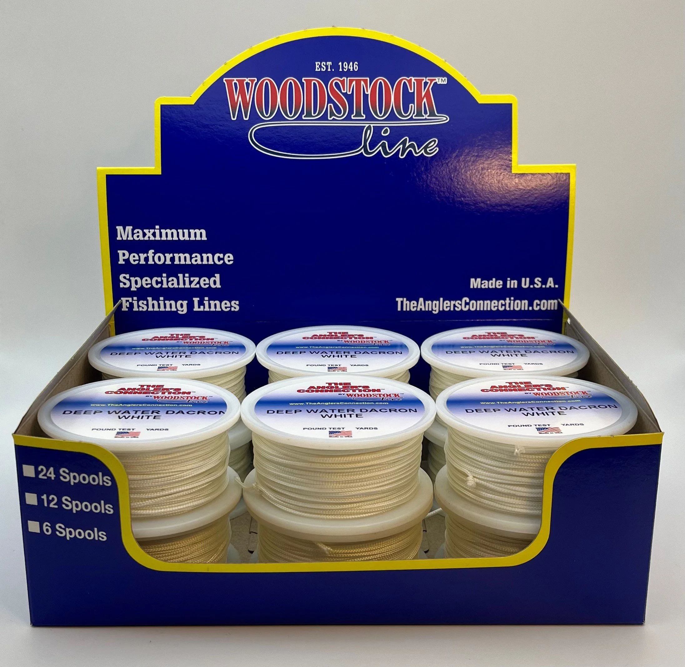 thumbnail image 2 of BRAIDED DACRON Fishing Line Deep Water White 130lb-600yd NEW 2 of 13
