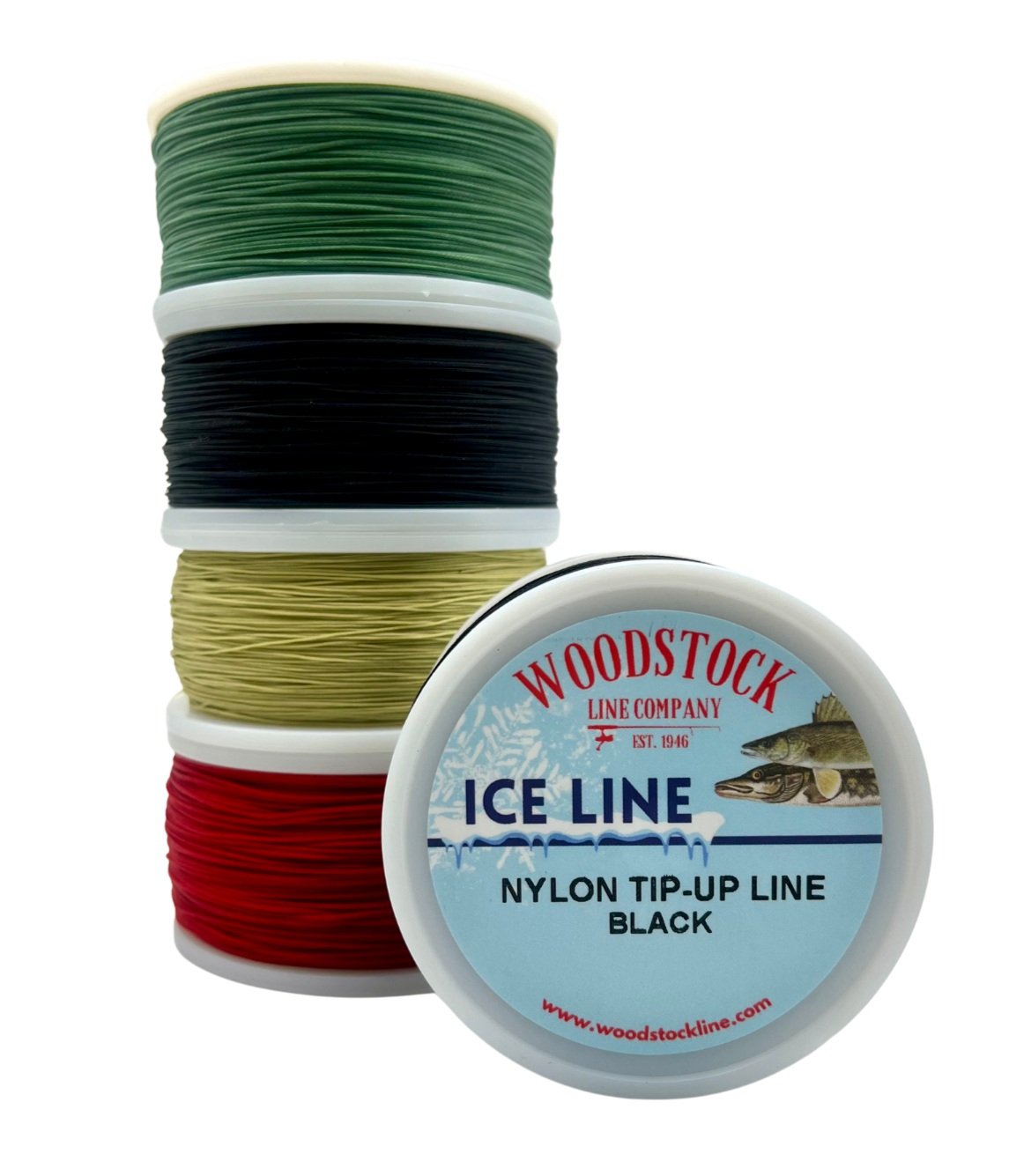 Nylon Tip Up Line for Ice Fishing — Woodstock Line