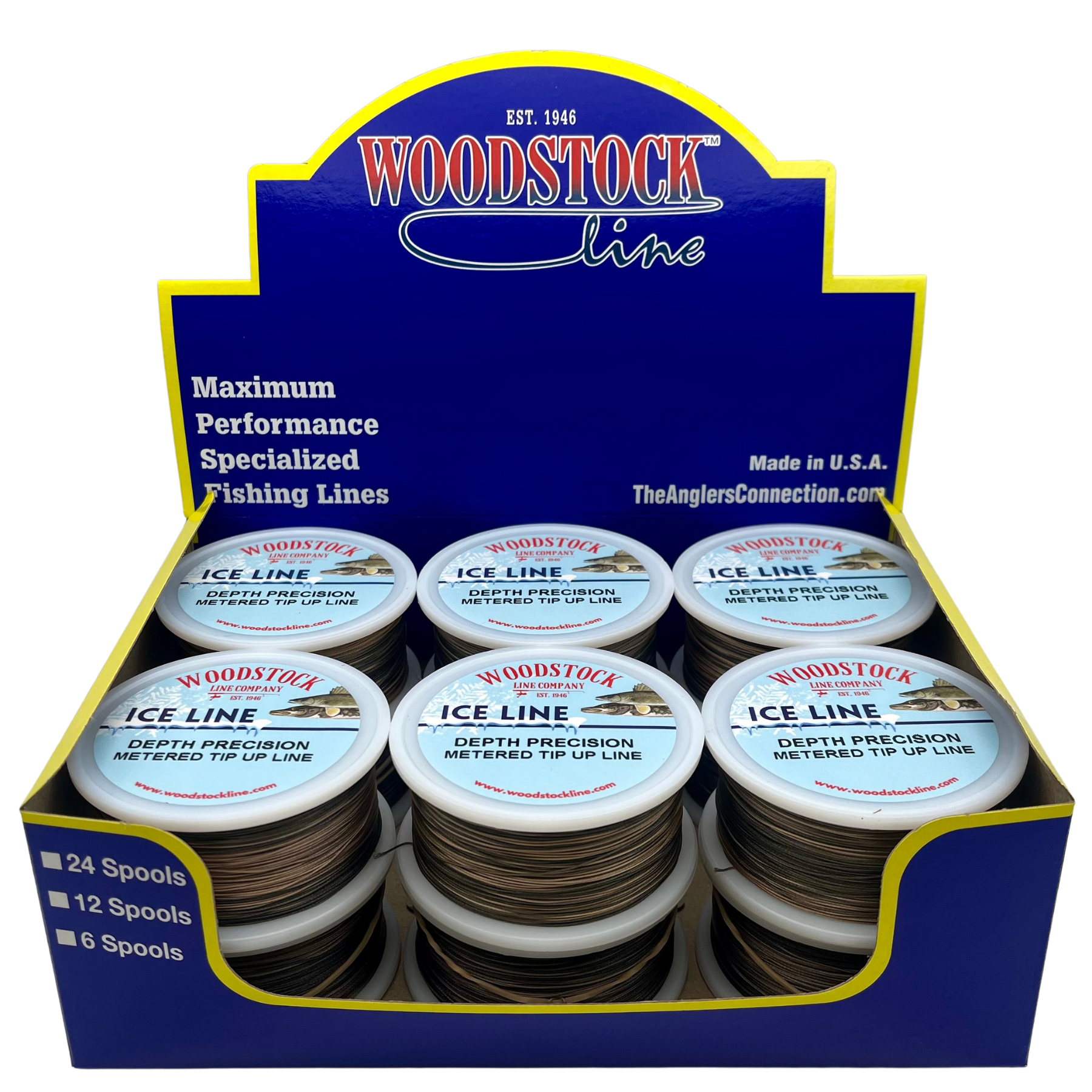 Depth Precision Tip-Up Line Display Box