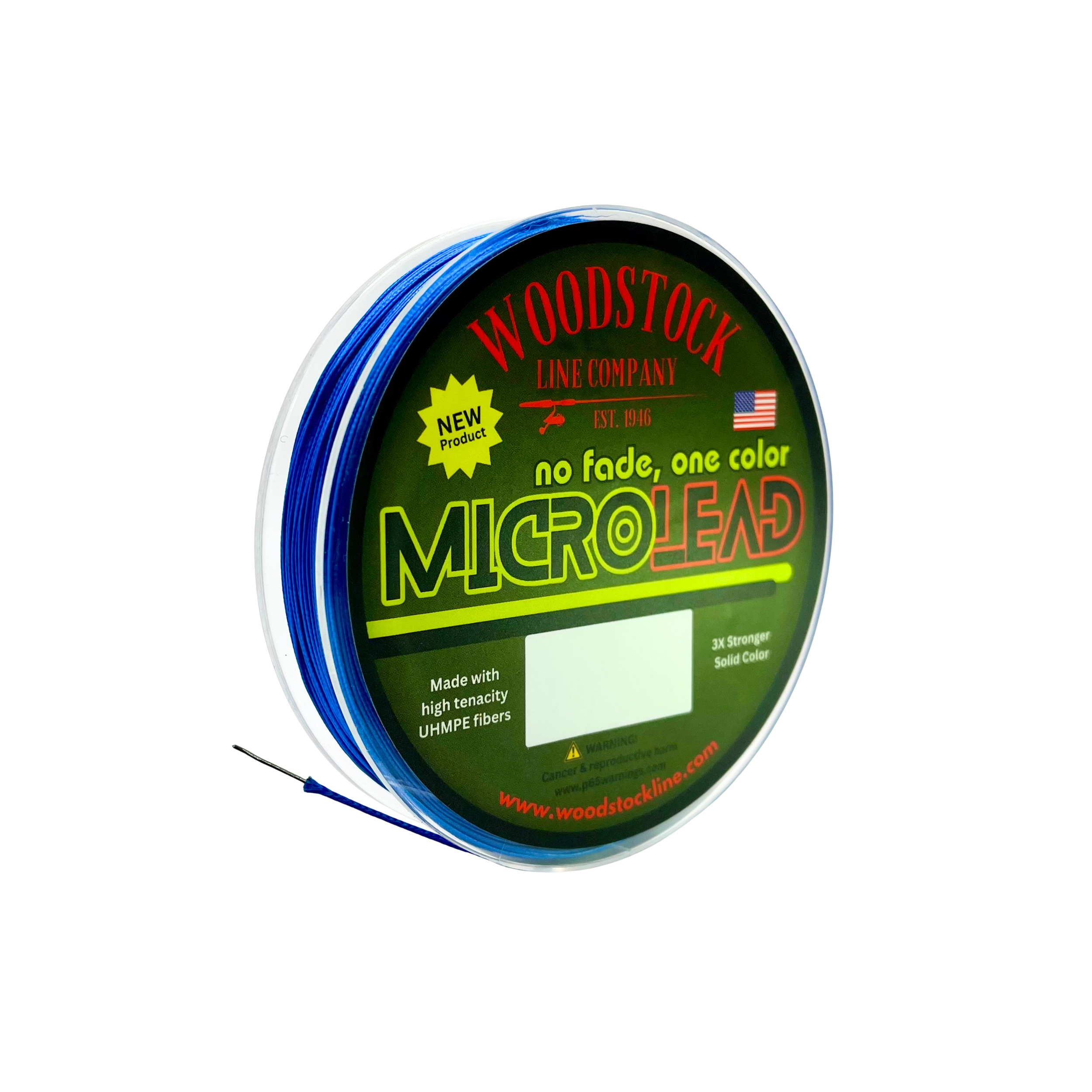 Microlead PE 27LB 1000 YD Blue