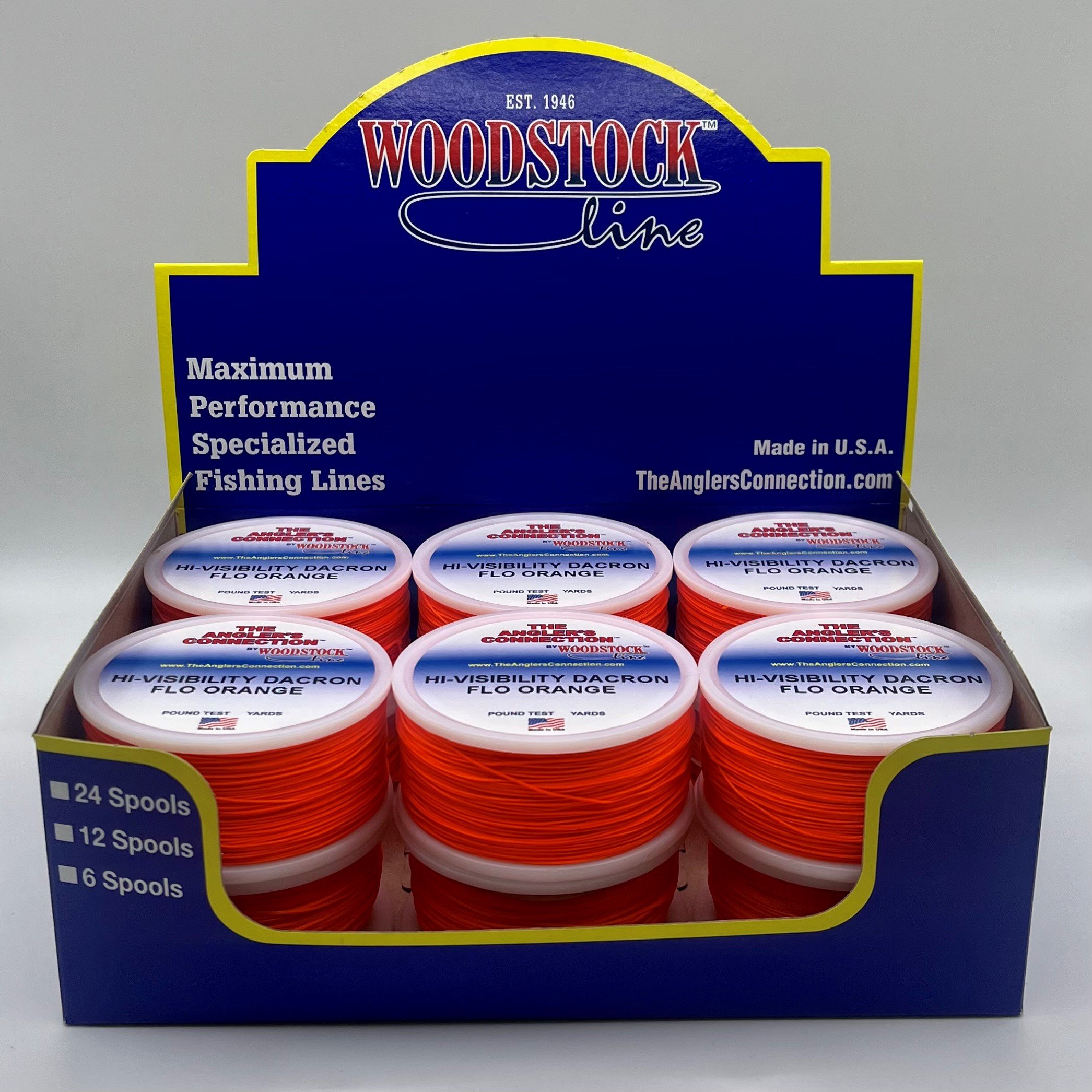 Nylon Tip Up Line for Ice Fishing — Woodstock Line