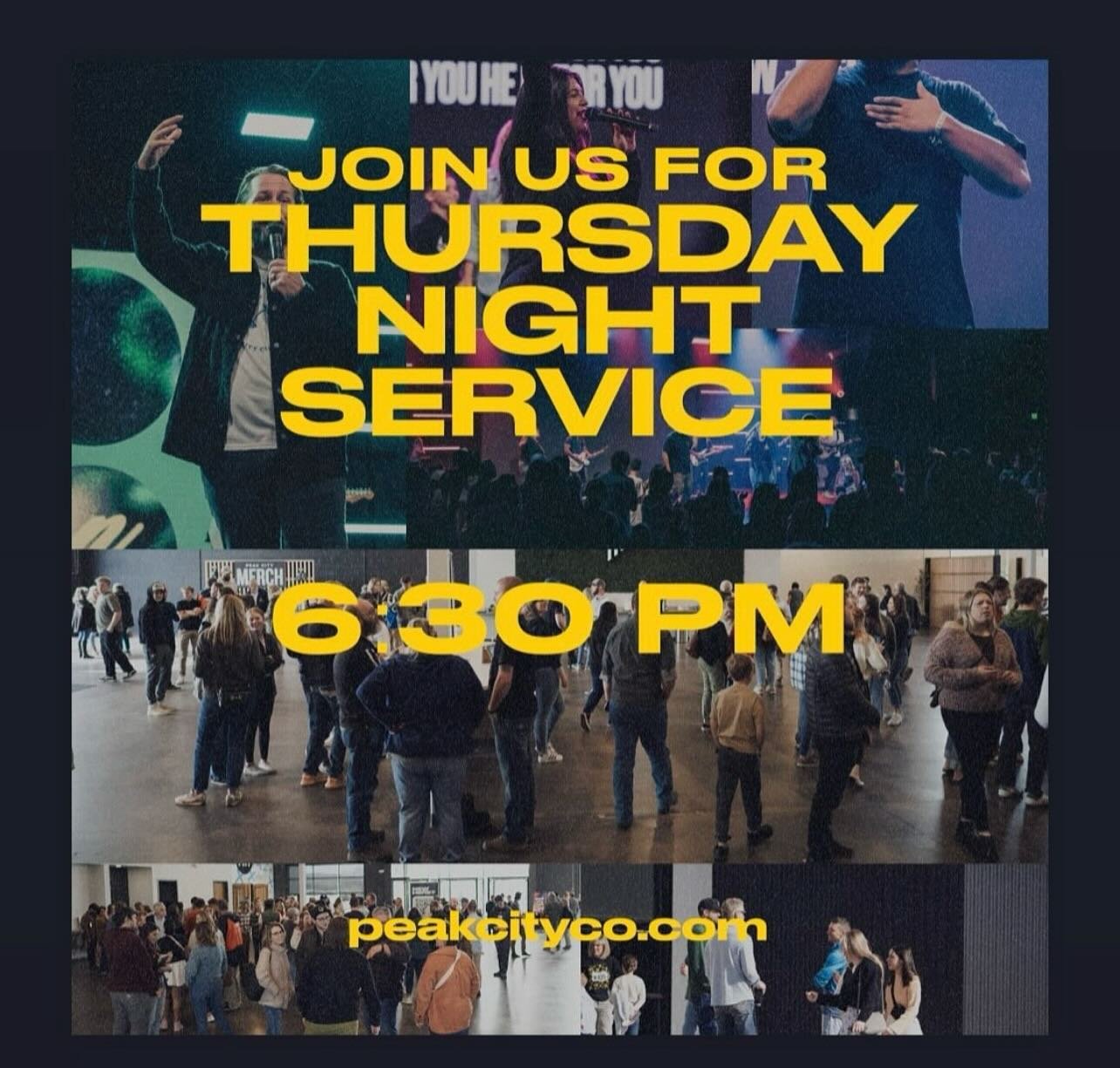Join us tonight for amazing community, worship, and a message! Hope to see you there!!