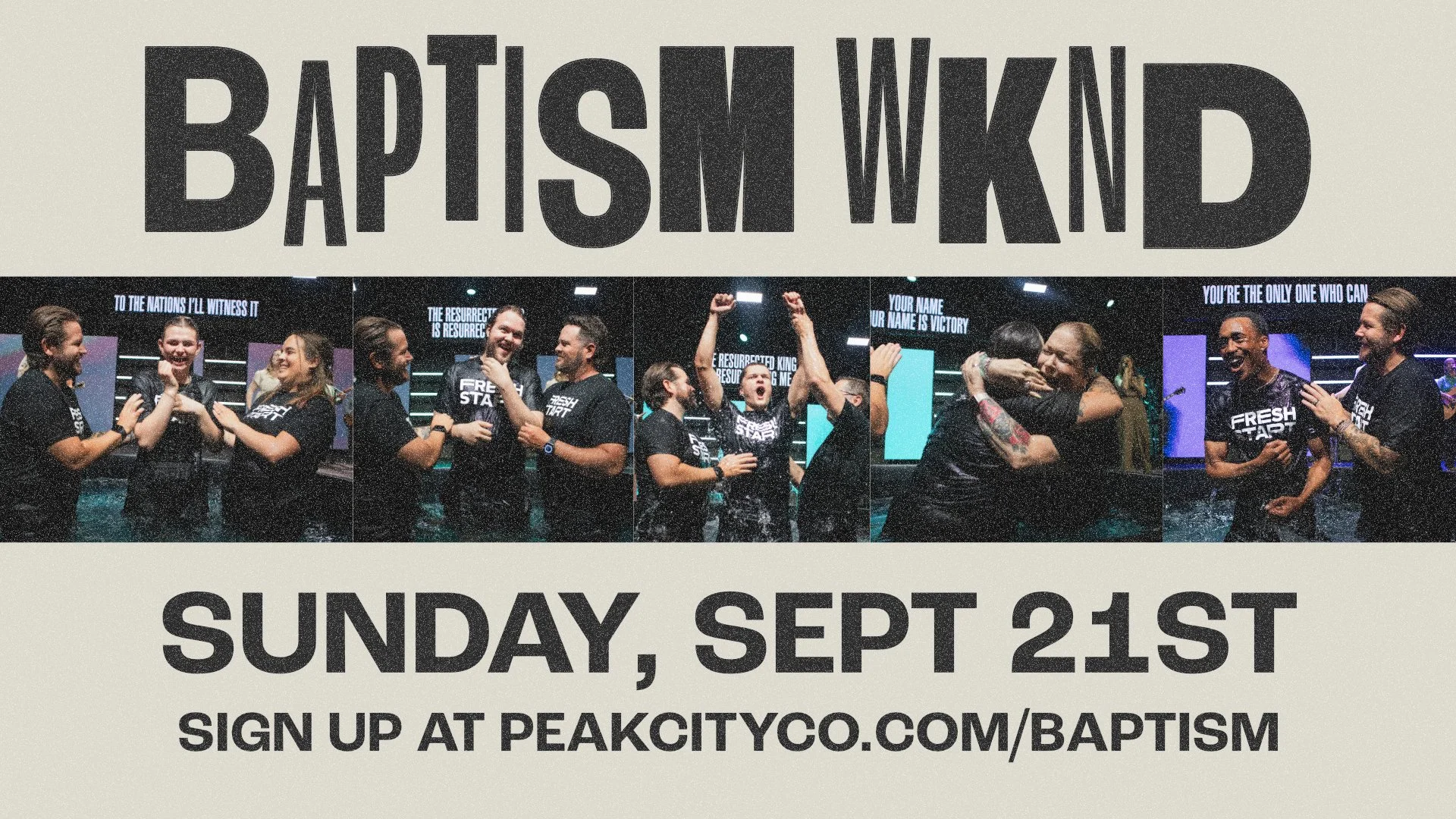 Baptism Weekend
