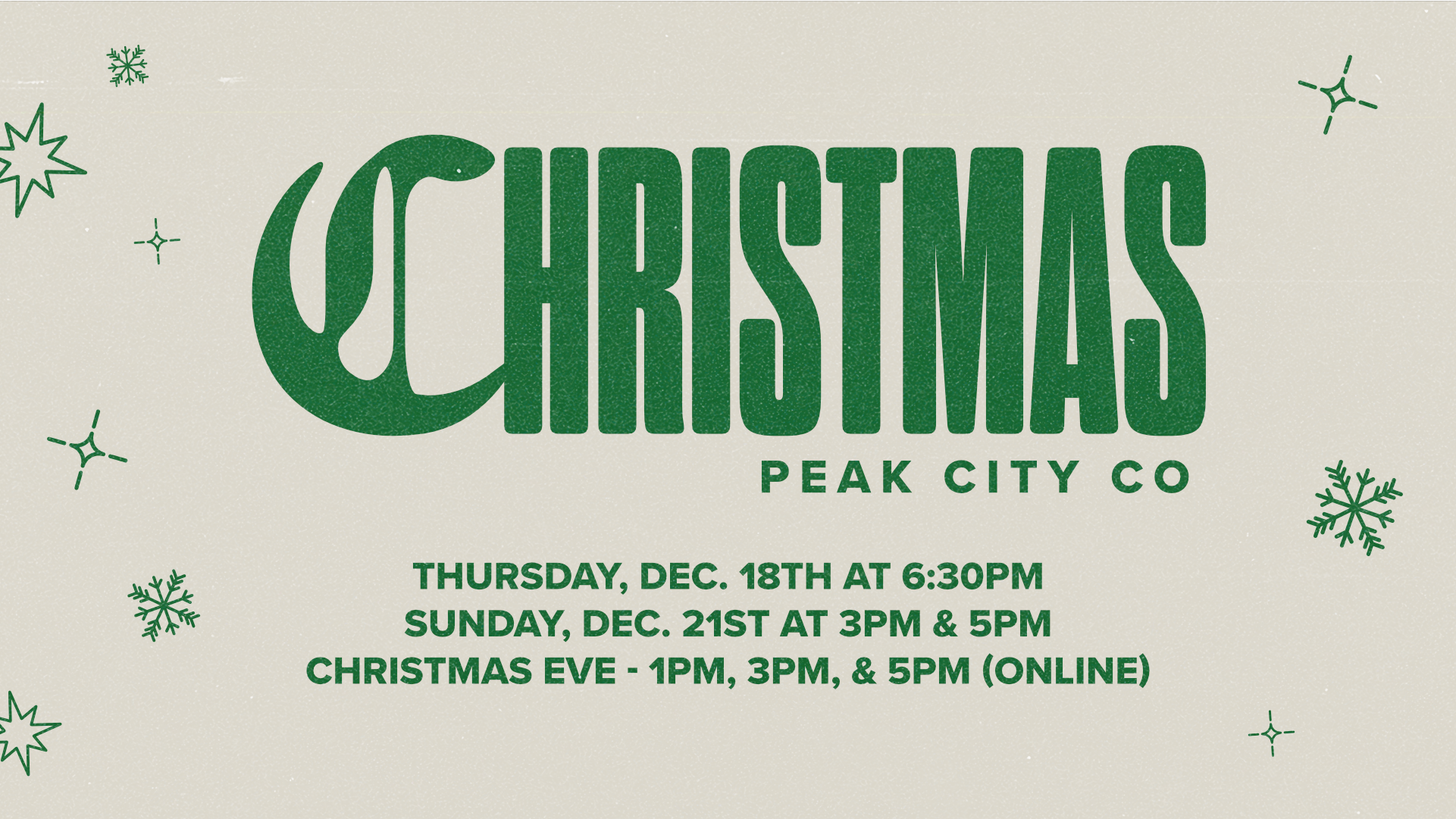 Christmas at Peak City 