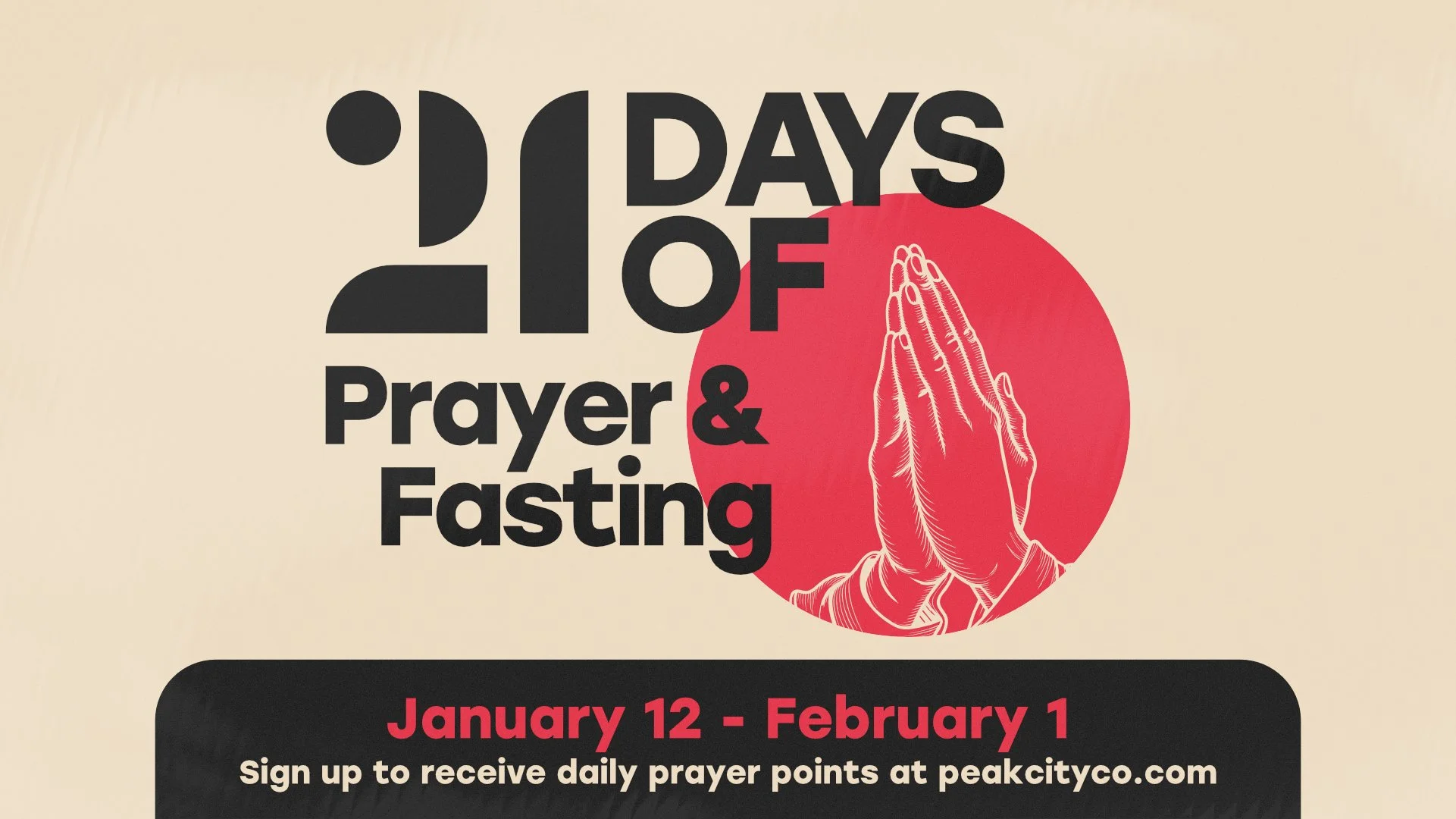 21 Days of Prayer & Fasting
