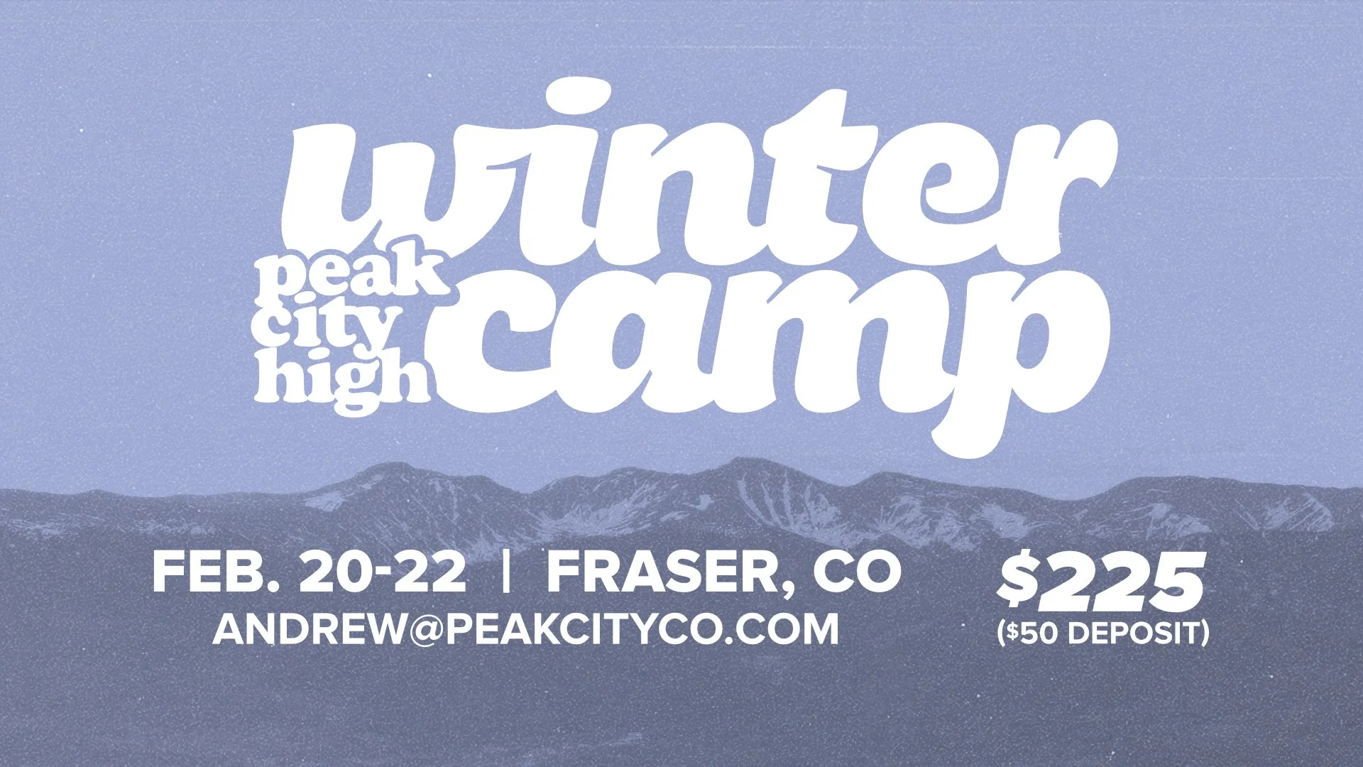 Peak City High | Winter Camp