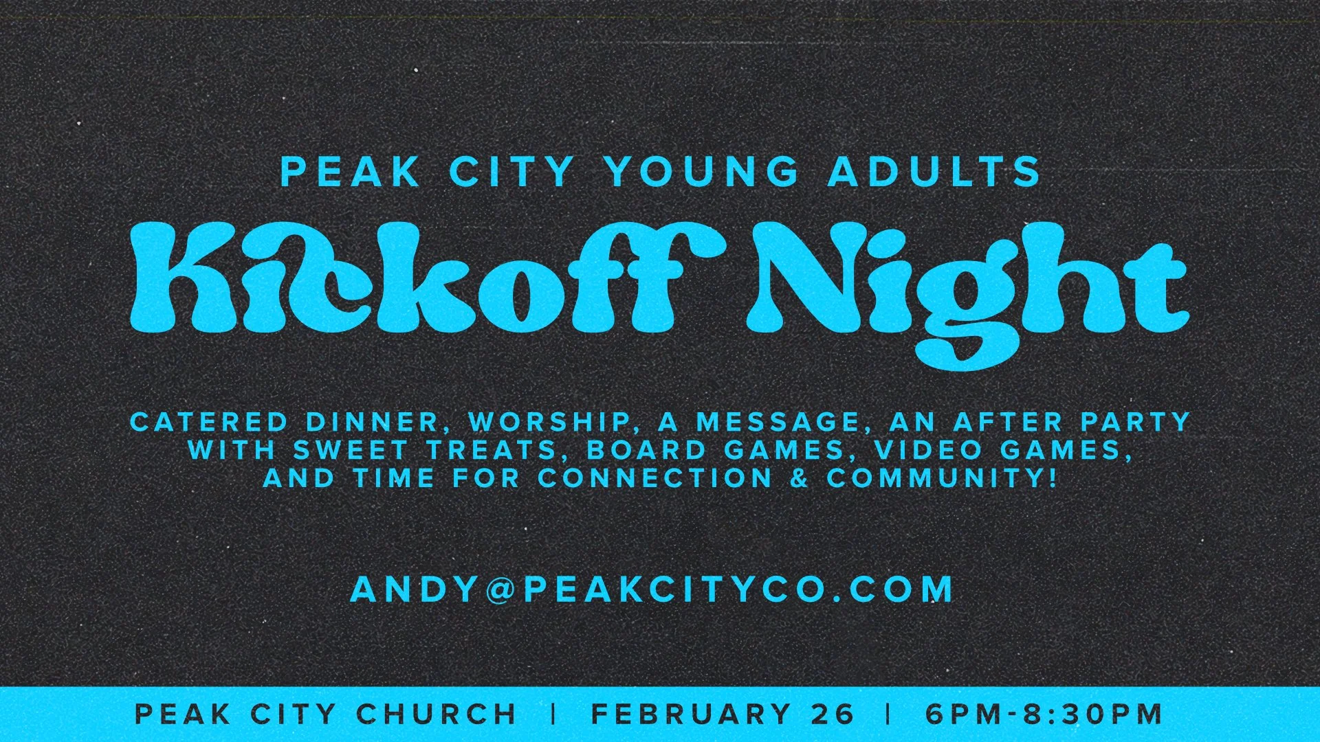 Young Adults Kick Off 