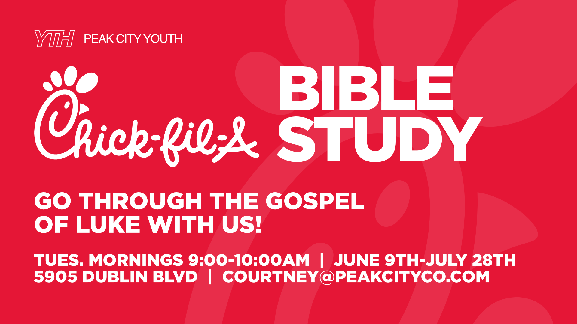 Peak City YTH | Chick-fil-A Bible Study