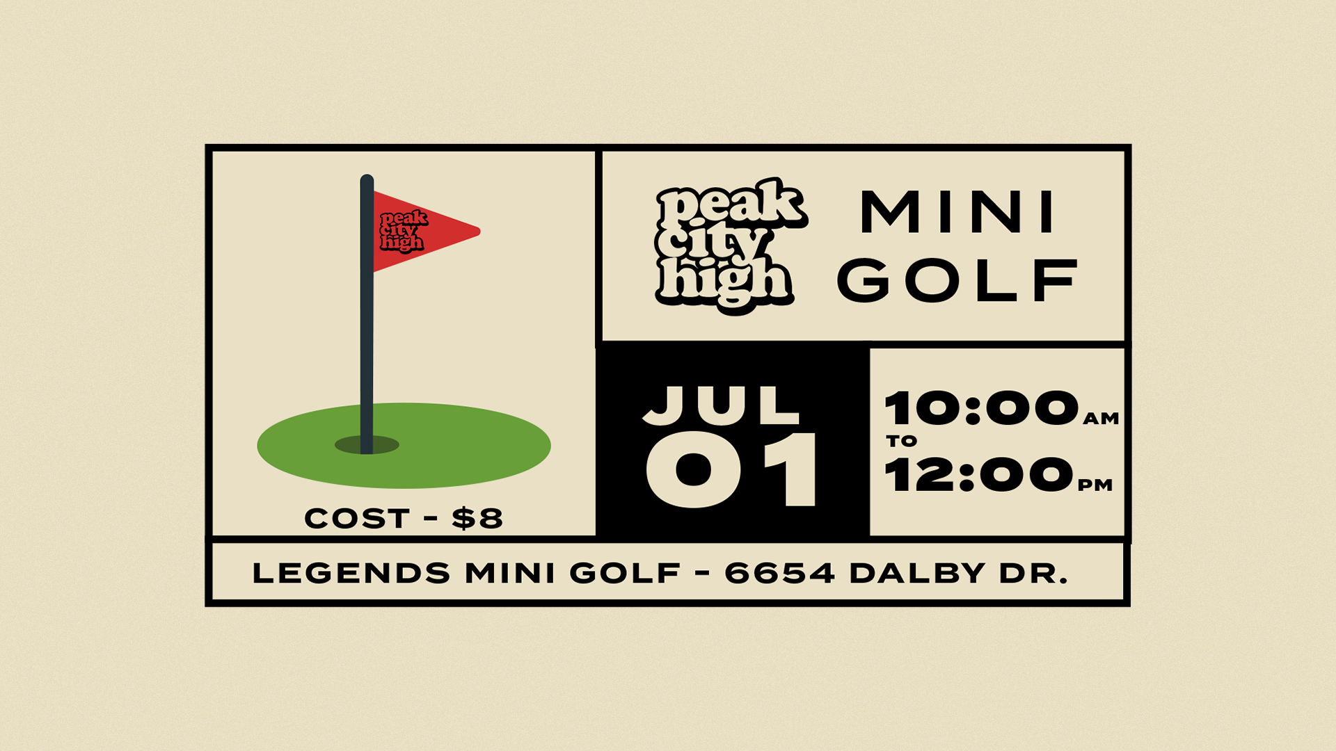 Peak City High | Miniature Golf
