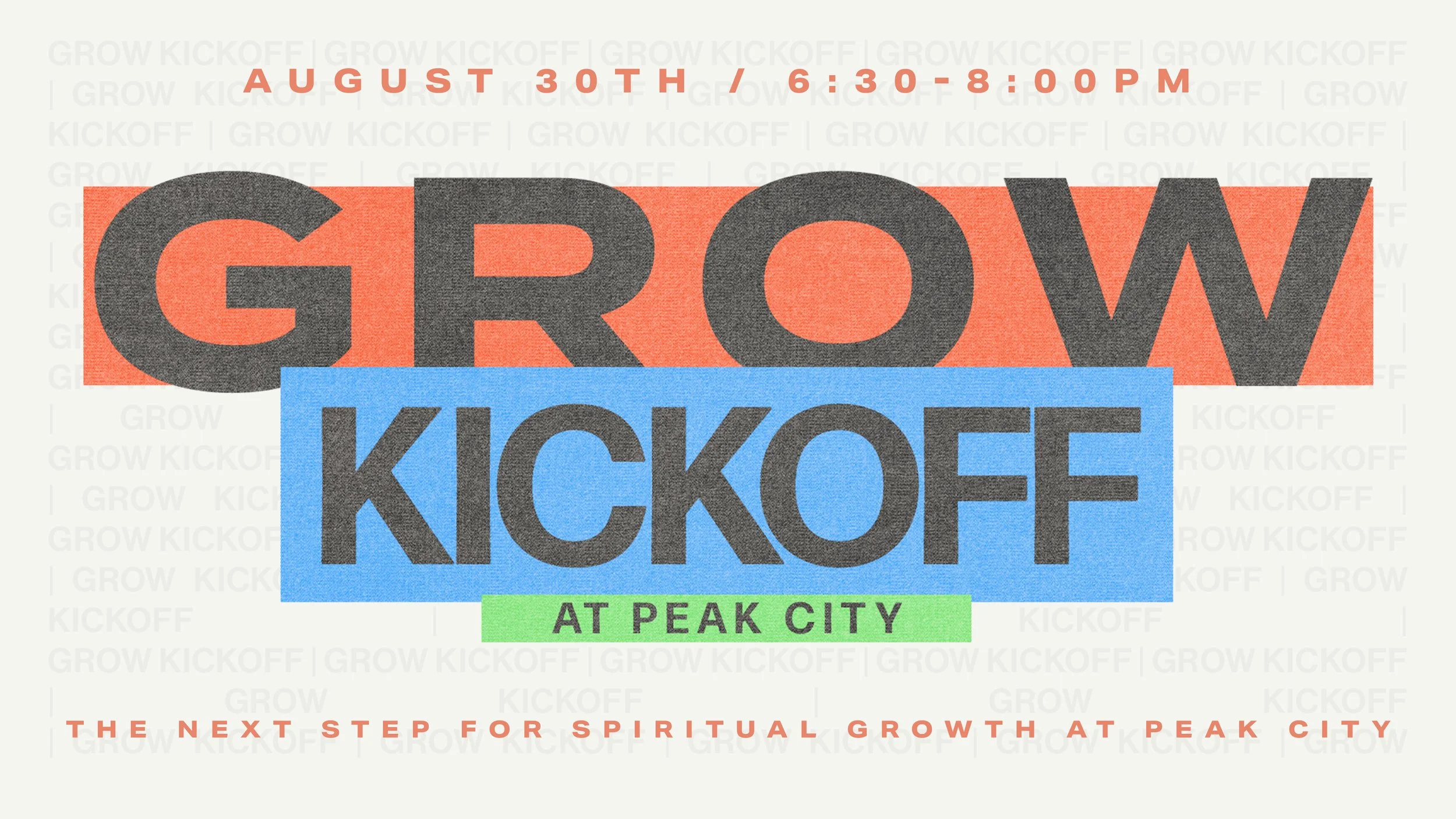 Grow Kickoff