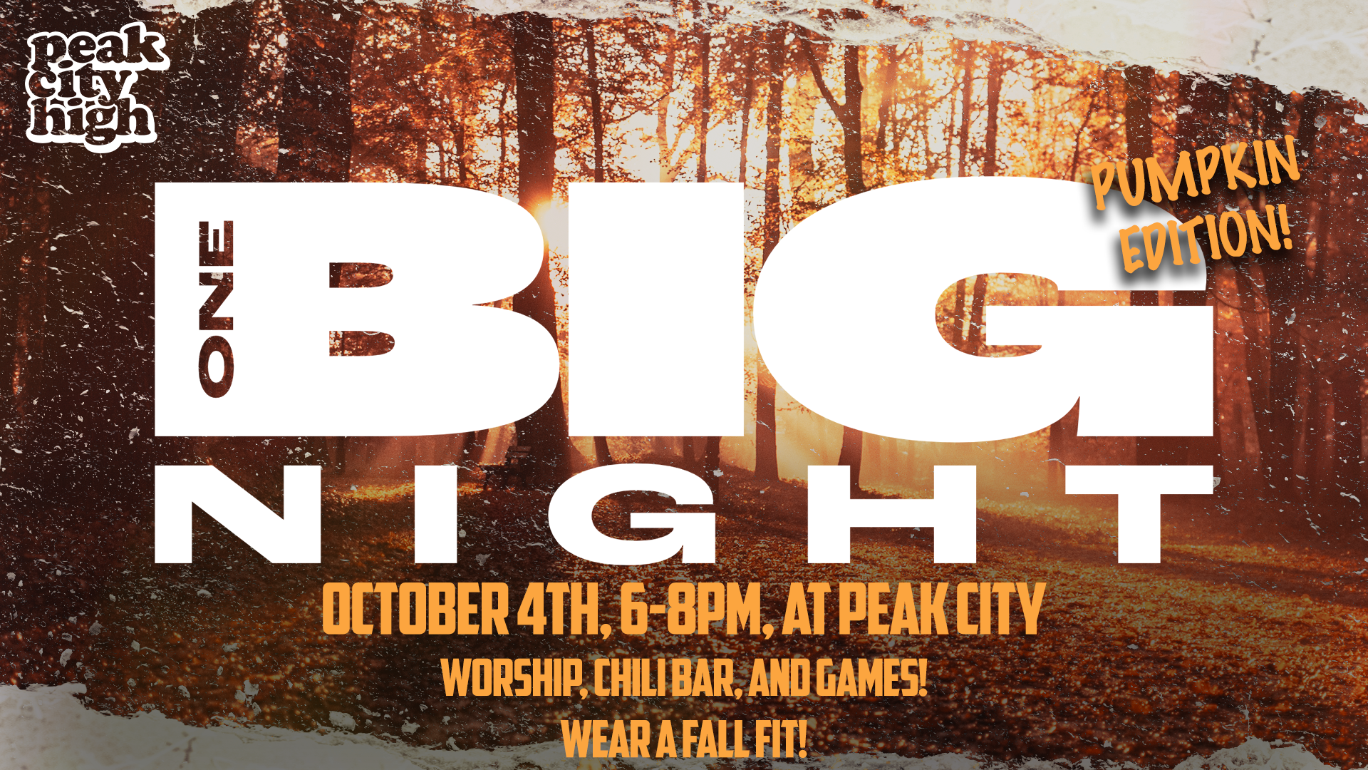 Peak City High | One Big Night: Pumpkin Edition