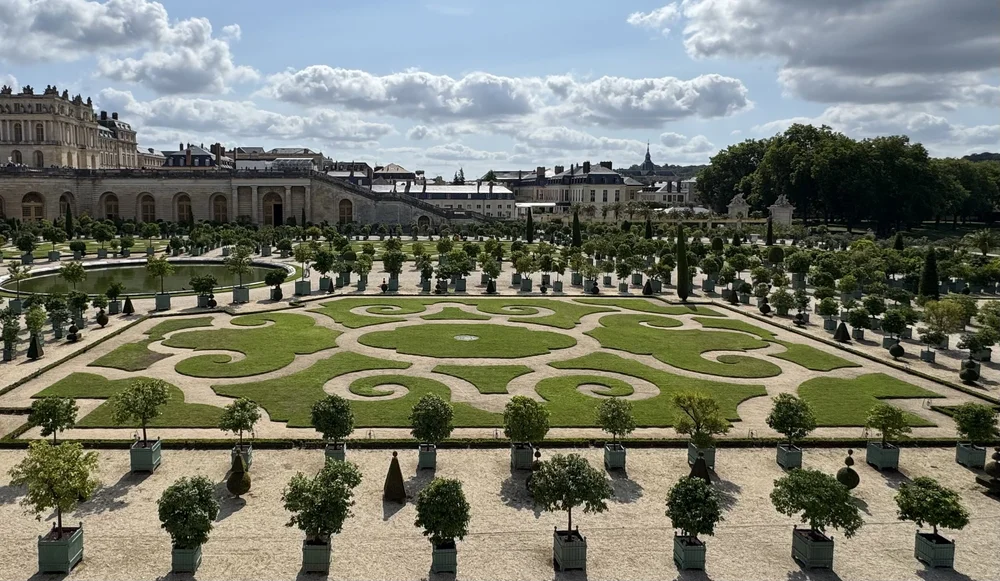 The parterres of Versailles. Image credit: Sophia Kohler