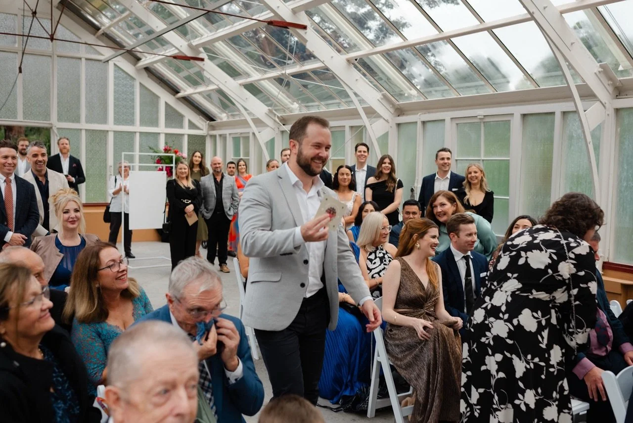 I love when my couples can&rsquo;t pick their witnesses and I get to be a bit creative with the surprise picks on the day 🙌🏻 The old token under 2 random seats might have to be my favourite 😍