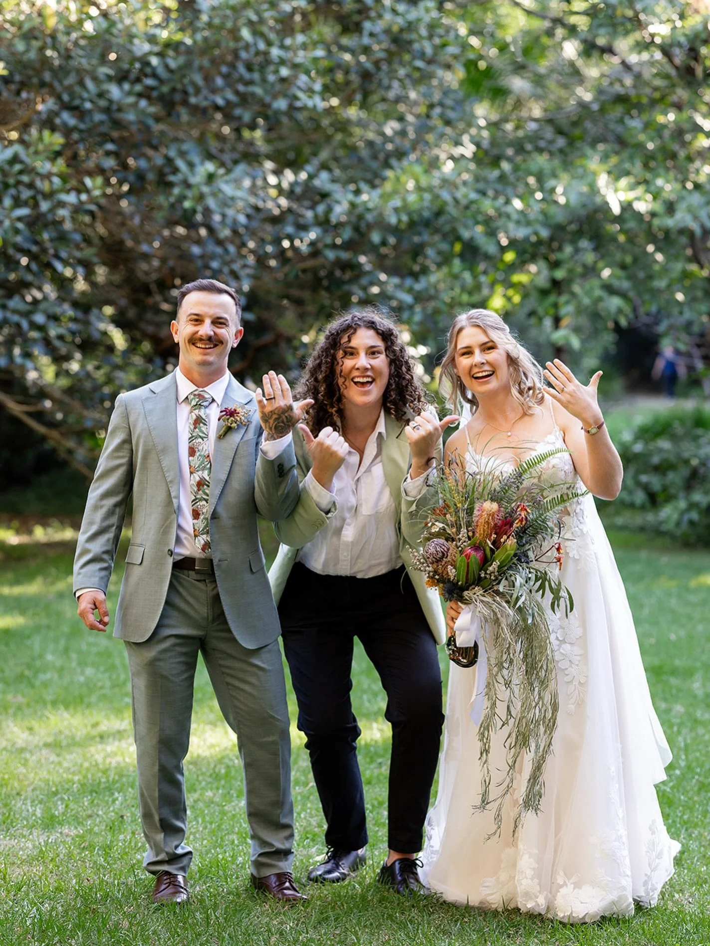 Heather &amp; Ty | 11.04.2026 | Bonaira Native Gardens
Two absolute all-timers who are happiest outside, big on their people (and their pup Kermit), and even bigger on each other 💚
@rebelflowerphotography 
@ciaraemlyhair 
@dragoneproductions
@wander