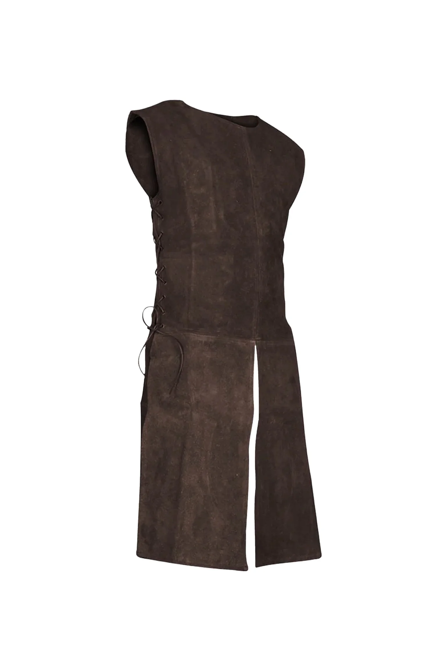Justus Brown Suede Tabard (XL)