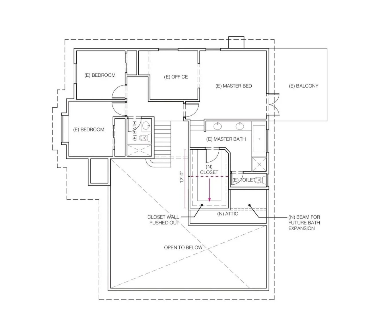 BLD residential second floor expansion with new exterior design in Chino Hills, California