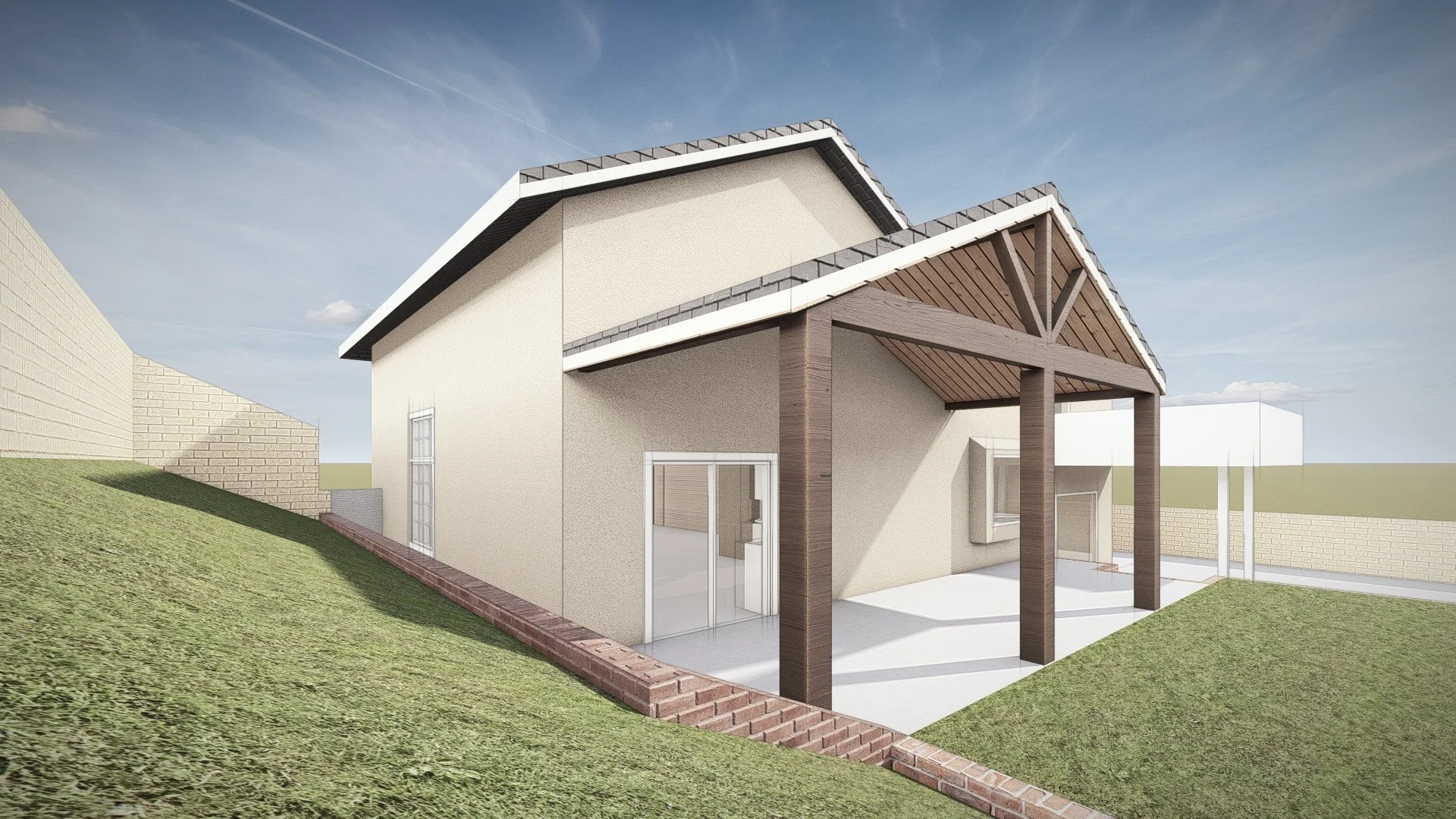 BLD residential second floor expansion with new exterior design in Chino Hills, California