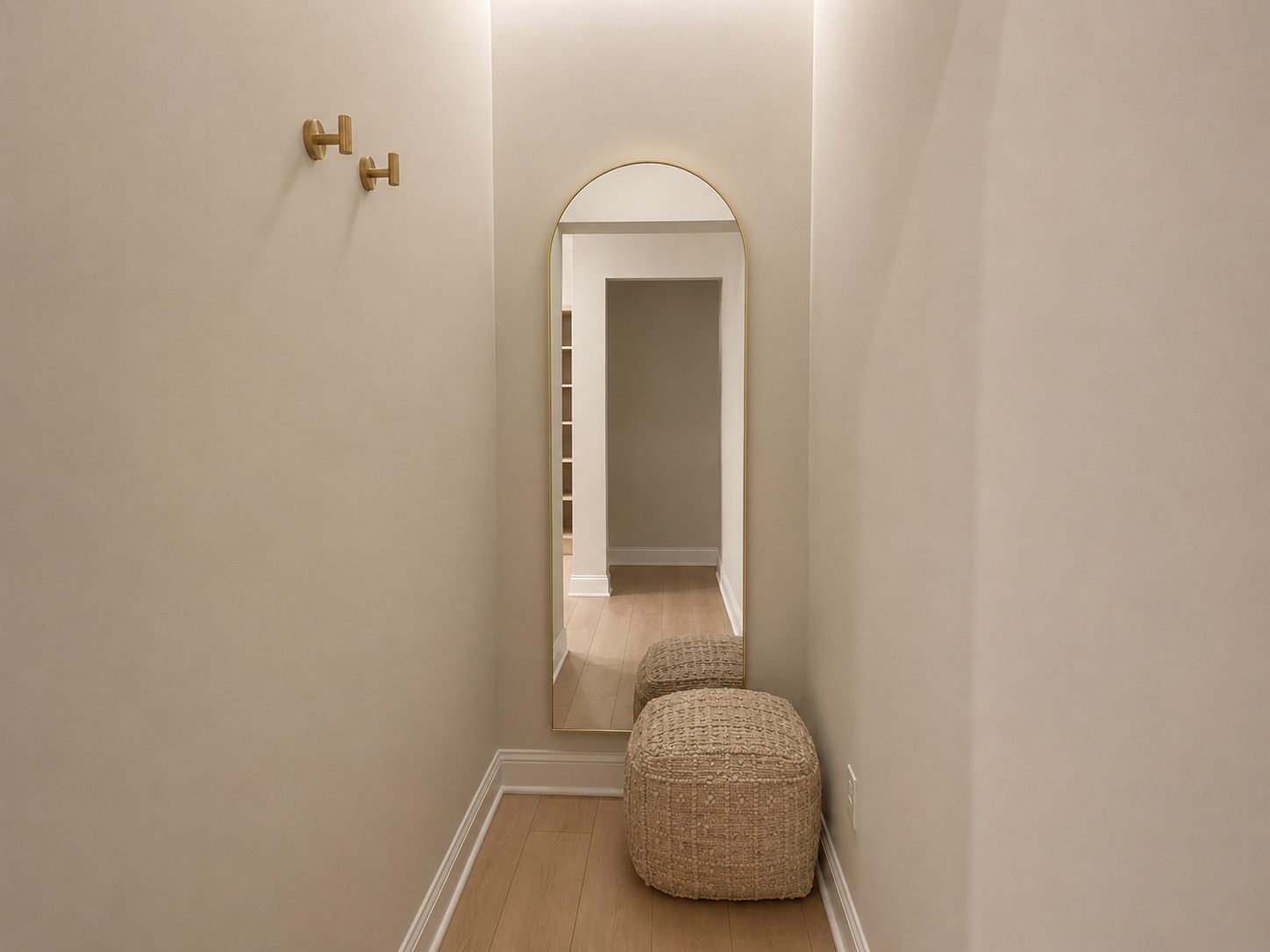 BLD Inc commercial yoga and wellness studio design in Plainsboro, New Jersey, with several studios, lockers and showers, meeting rooms and kitchenette area, with calming interiors, thoughtful architecture and wellness environment.