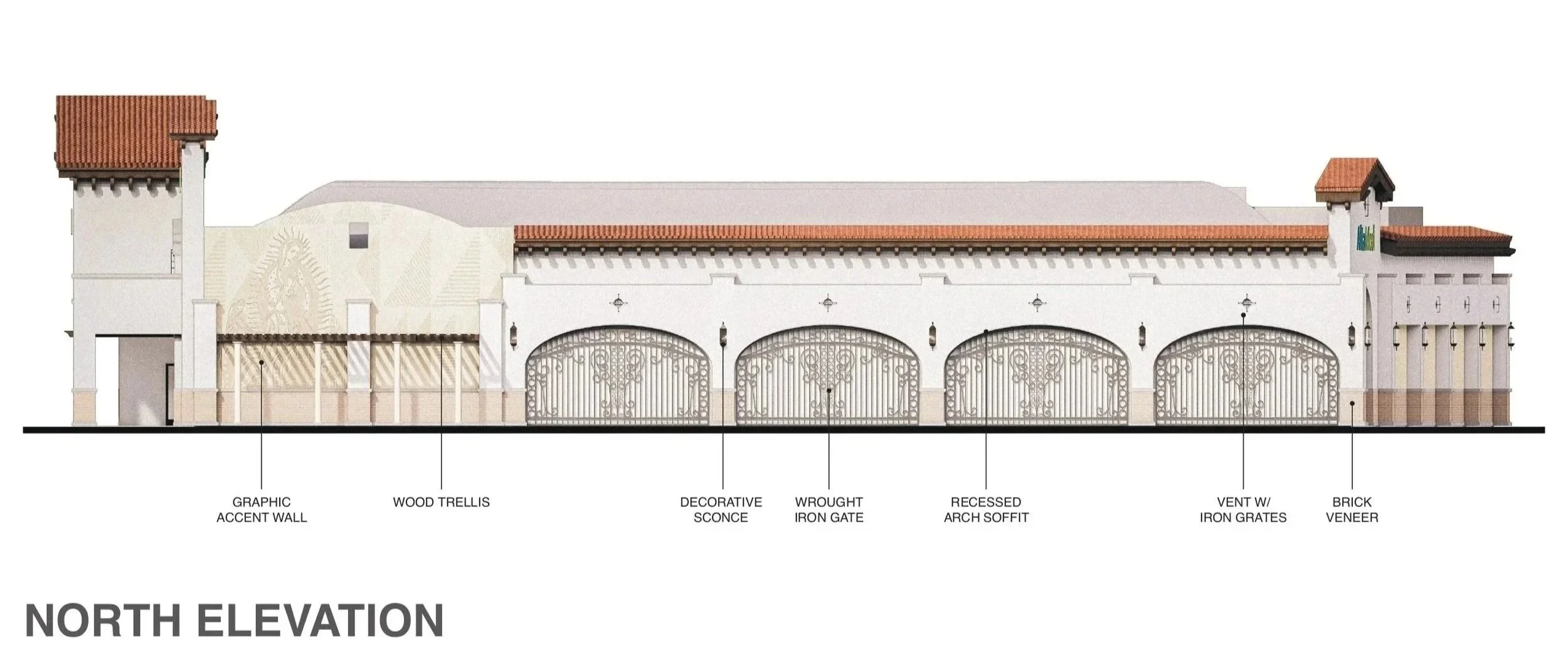 BLD Inc commerical medical facility in Pico Rivera, California explores multiple architectural approaches balancing functionality, patient experience, and community identity