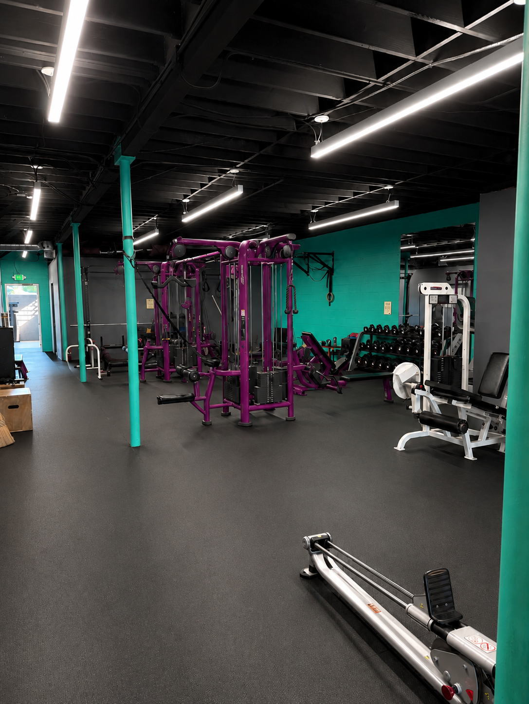 BLD Inc commercial gym expansion in Brea, California with CUP permit services, interior design, ADA accessibility upgrades, private training, open gym space, and one-on-one fitness areas