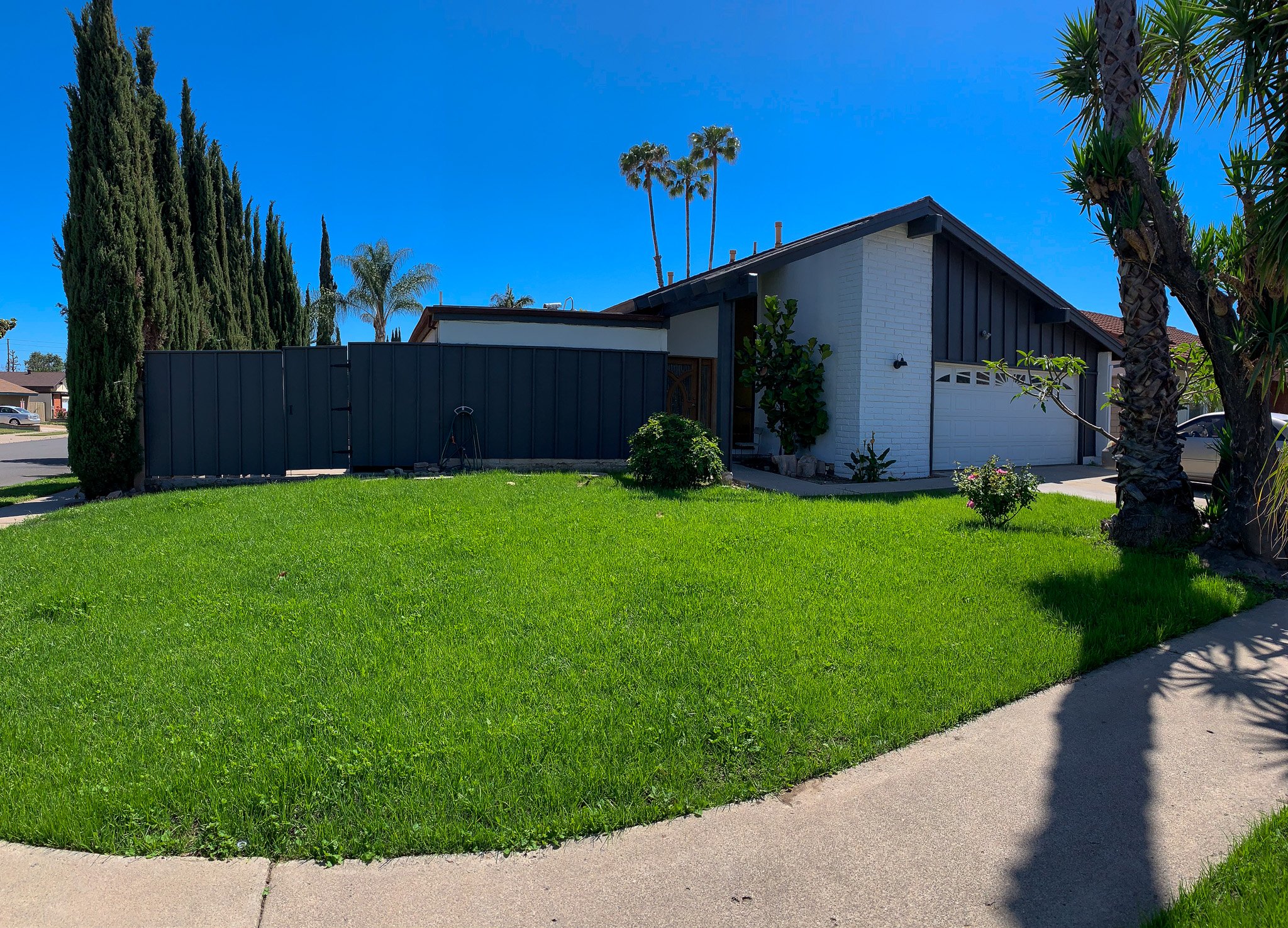 BLD Inc residential project Sunflower House in Placentia, California, before expansion of an upper-level ADU application