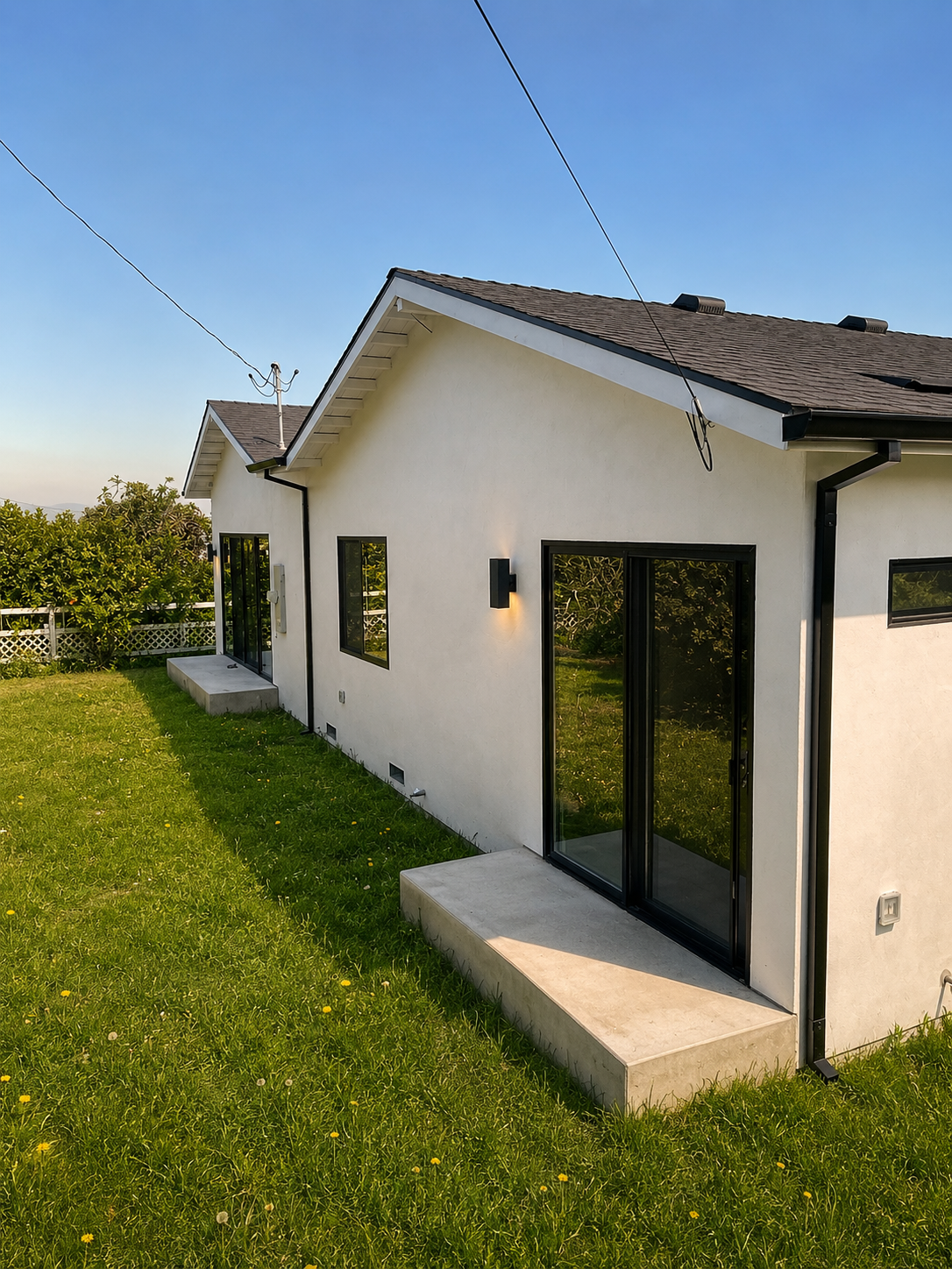 Expansion hybrid strategy residential project Cy house, Rancho Palos Verde, California