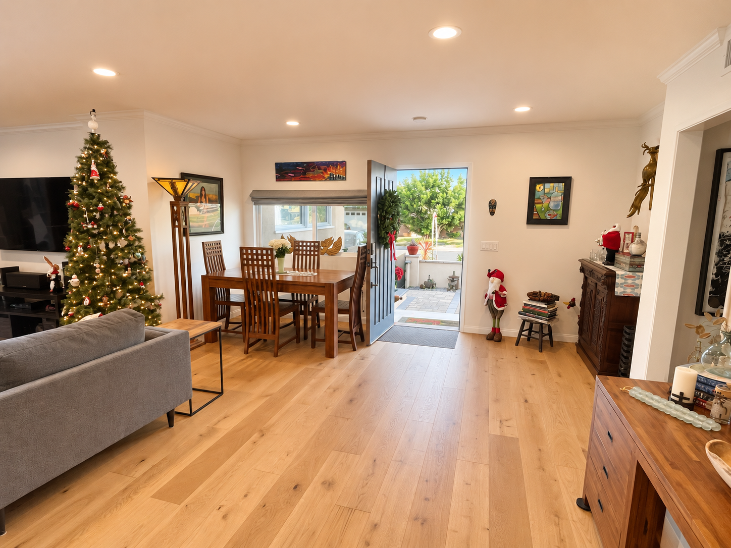 BLD residential extension and rennovation in Long Beach, California with expansion in living space making the interior space more open