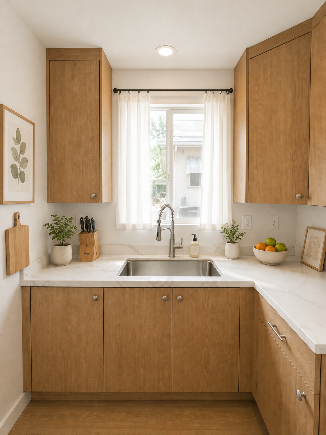 BLD residential ADU in Placentia, California, ADU includes bedroom, bathroom, living area, kitchen and washer/dryer