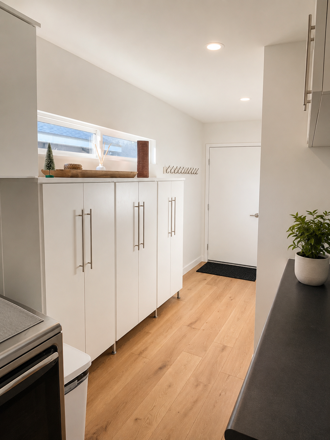 BLD residential extension and rennovation in Long Beach, California with expansion in living space making the interior space more open