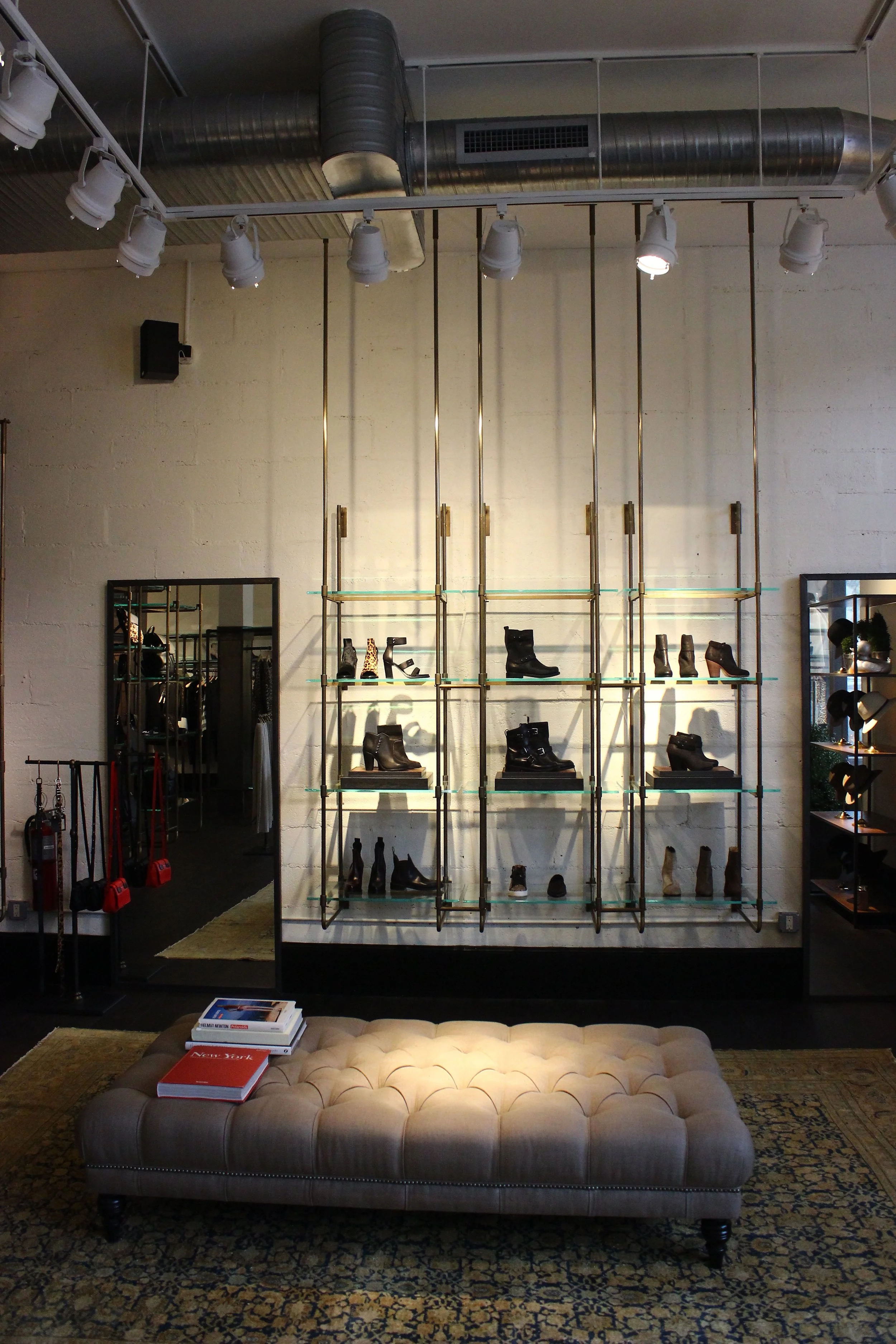 BLD commercial retail in Manhasset, New York includes restrained material palette, thoughtful detailing, and preserved architectural character