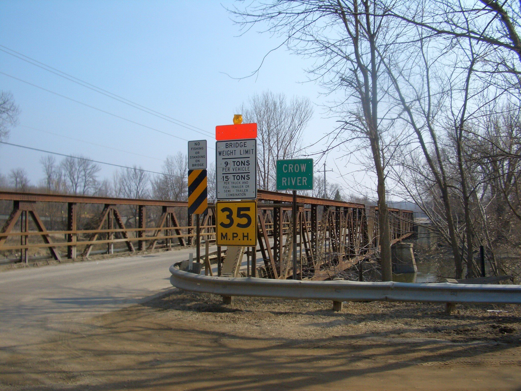 Not long after this photo was taken in 2006, the old bridge crossing the Crow River at Berning&rsquo;s Mill was dismantled. If you&rsquo;ve driven Territorial Road between St. Michael and Fletcher recently, you know how hard it is to imagine how all 