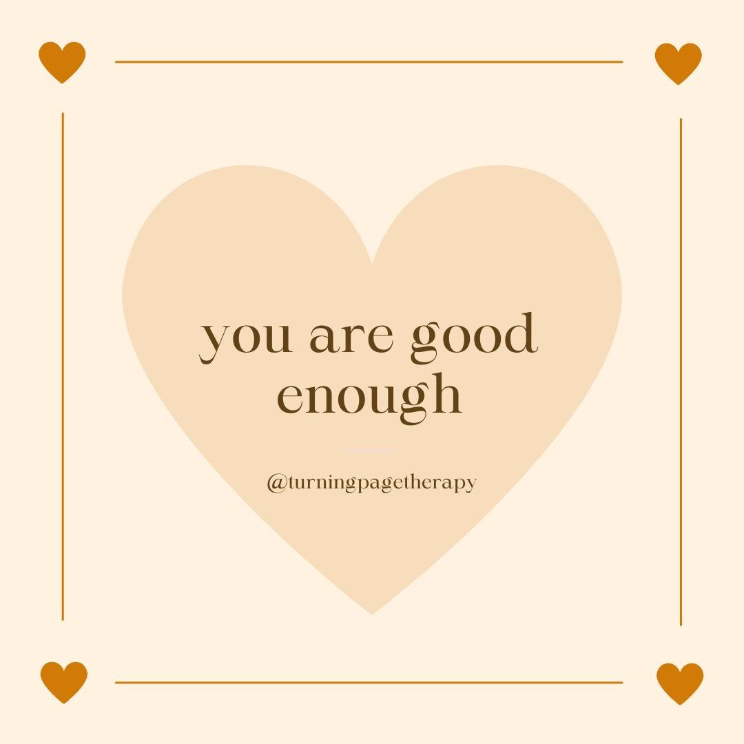 On Sunday I'm going to be talking about Shame on my blog, when shame tells you you're not good enough, know you are.
What's something you can do today to remind yourself of this? 

 #valentines #turningpagetherapy